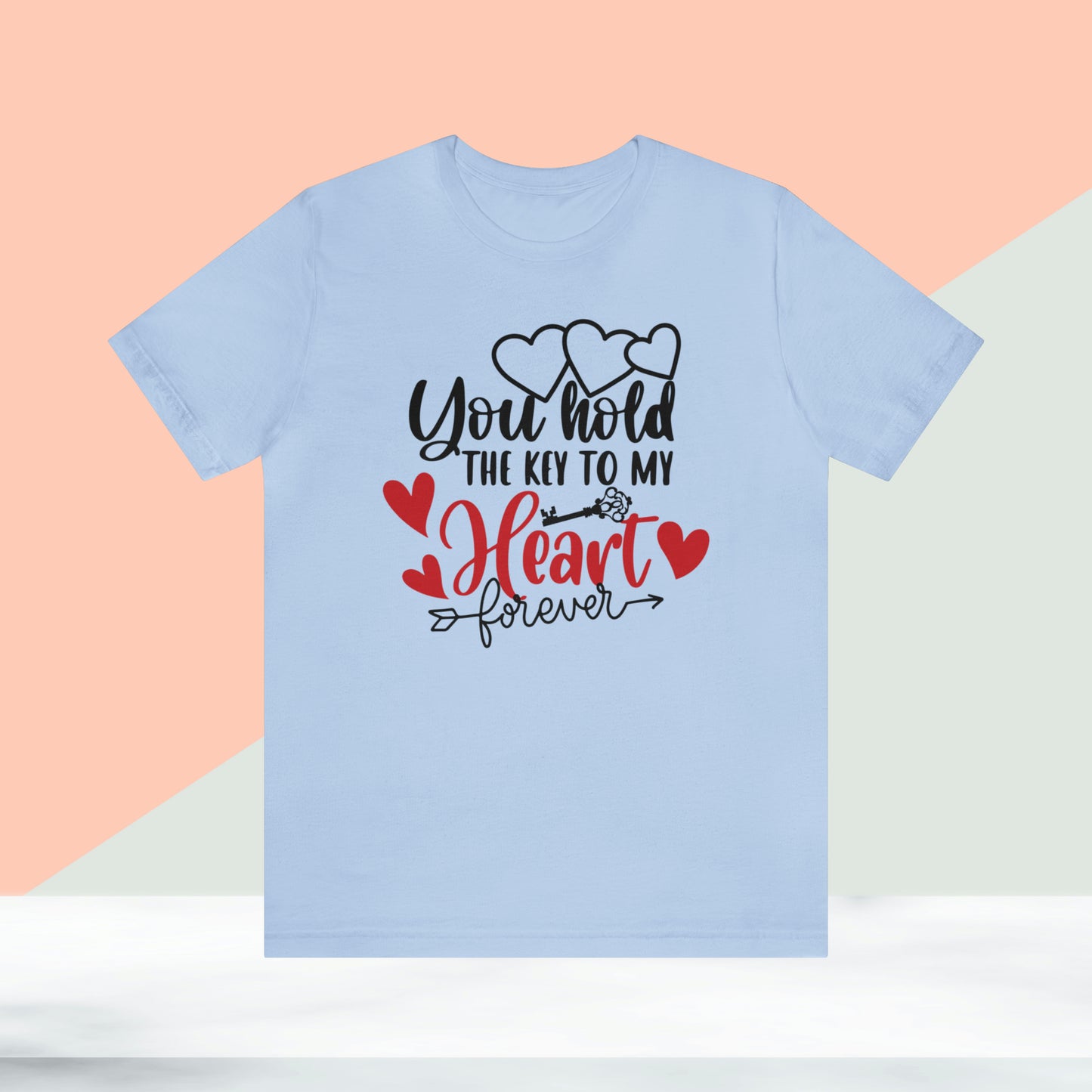 Happy valentines day Unisex Jersey Short Sleeve Tee