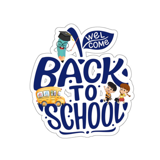 Back To School Kiss-Cut Stickers, First Grade Squad Kiss-Cut Stickers, Gift for First graders, Ready for School, Back to Learning.