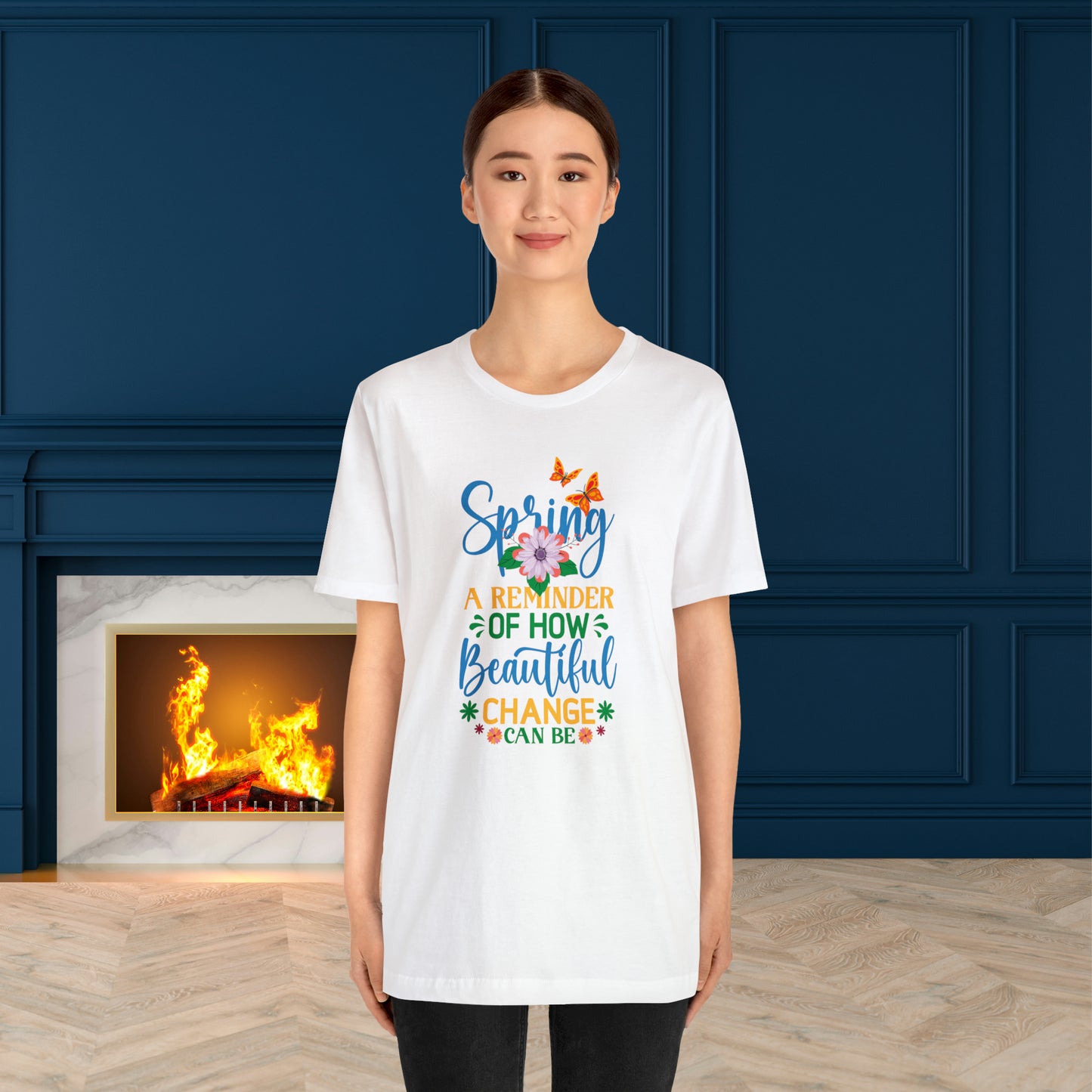 Spring Beautiful Change Unisex T-shirt, Spring Trendy Shirt.