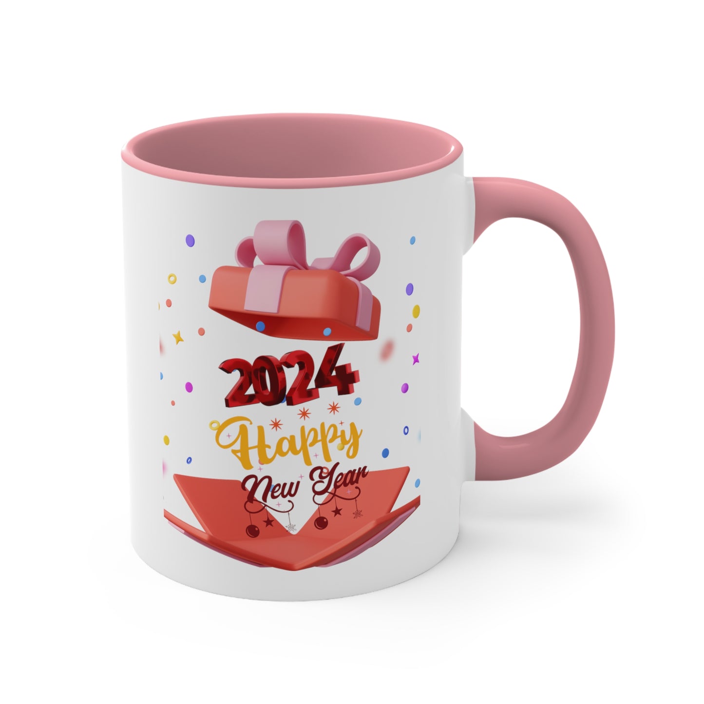 Happy New Year Accent Coffee Mug, 11oz