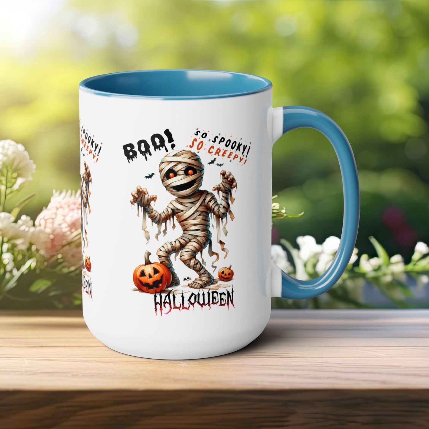 So Spooky So Creepy Halloween Coffee Mug,  Let's Go Halloween Coffee Mug, Trick or Treat Halloween Coffee Mug, Cute Skeleton Coffee Mug, Spooky Season Halloween Coffee Mug.