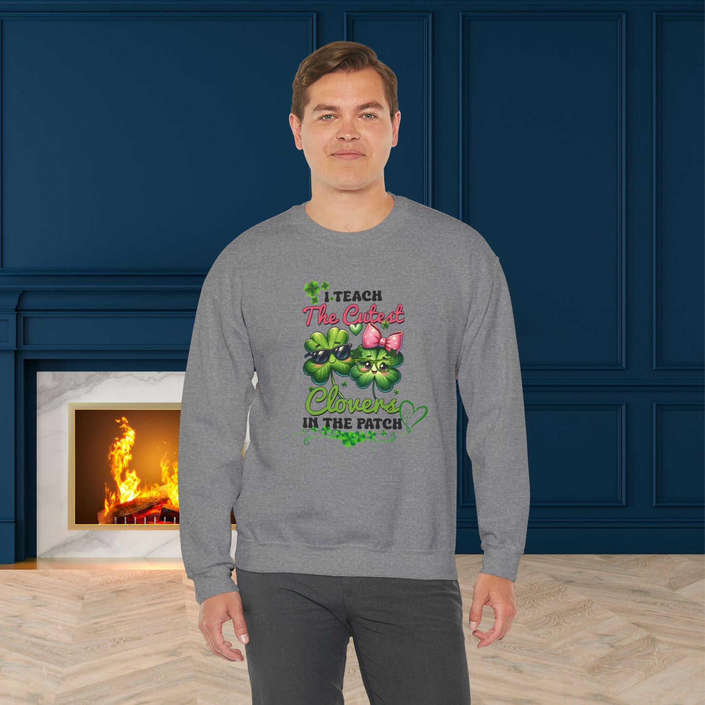 St Patrick's Day Unisex Heavy Blend™ Crewneck Sweatshirt