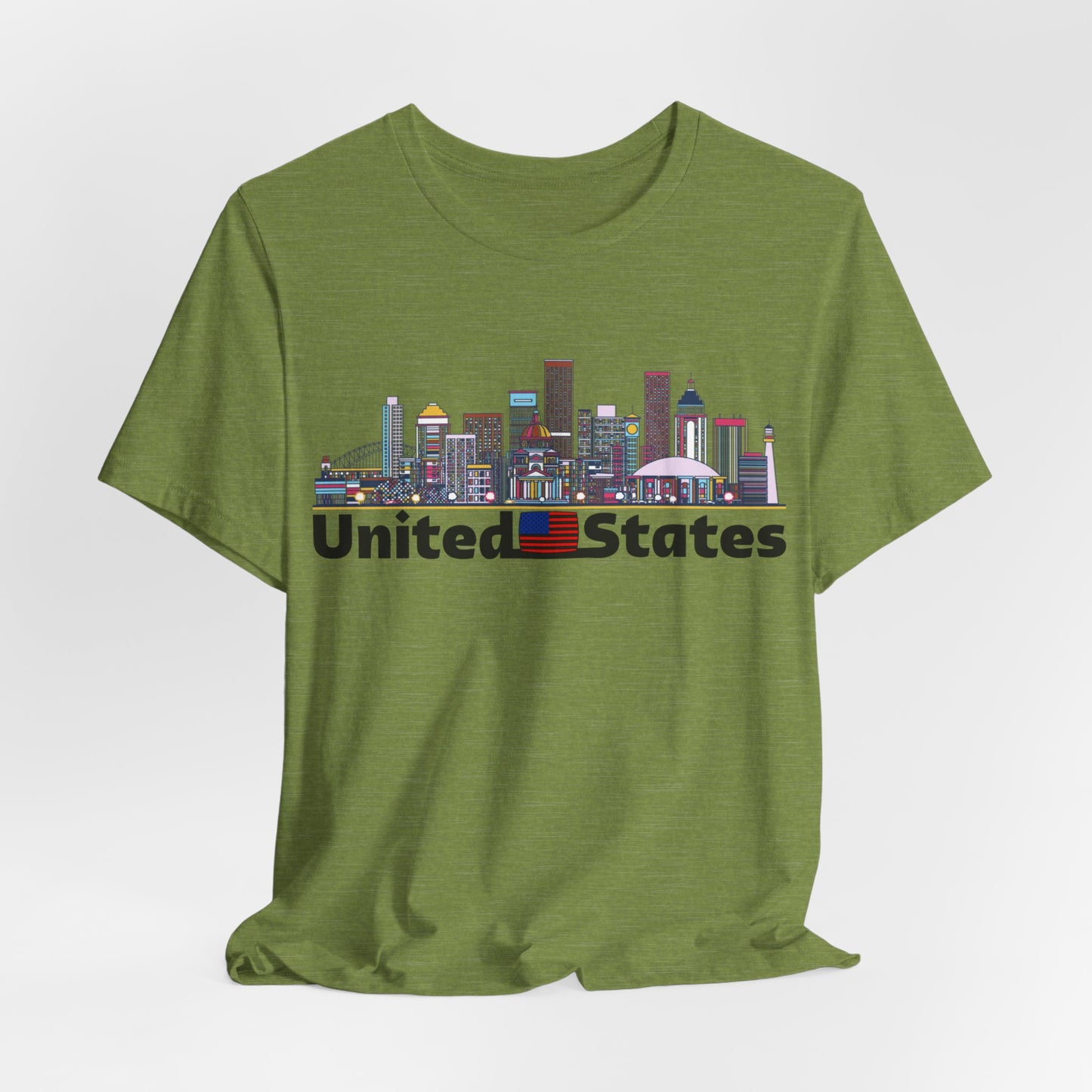 4th of July T-shirt, United States T-Shirt, Fourth of July unisex jersey short sleeve.