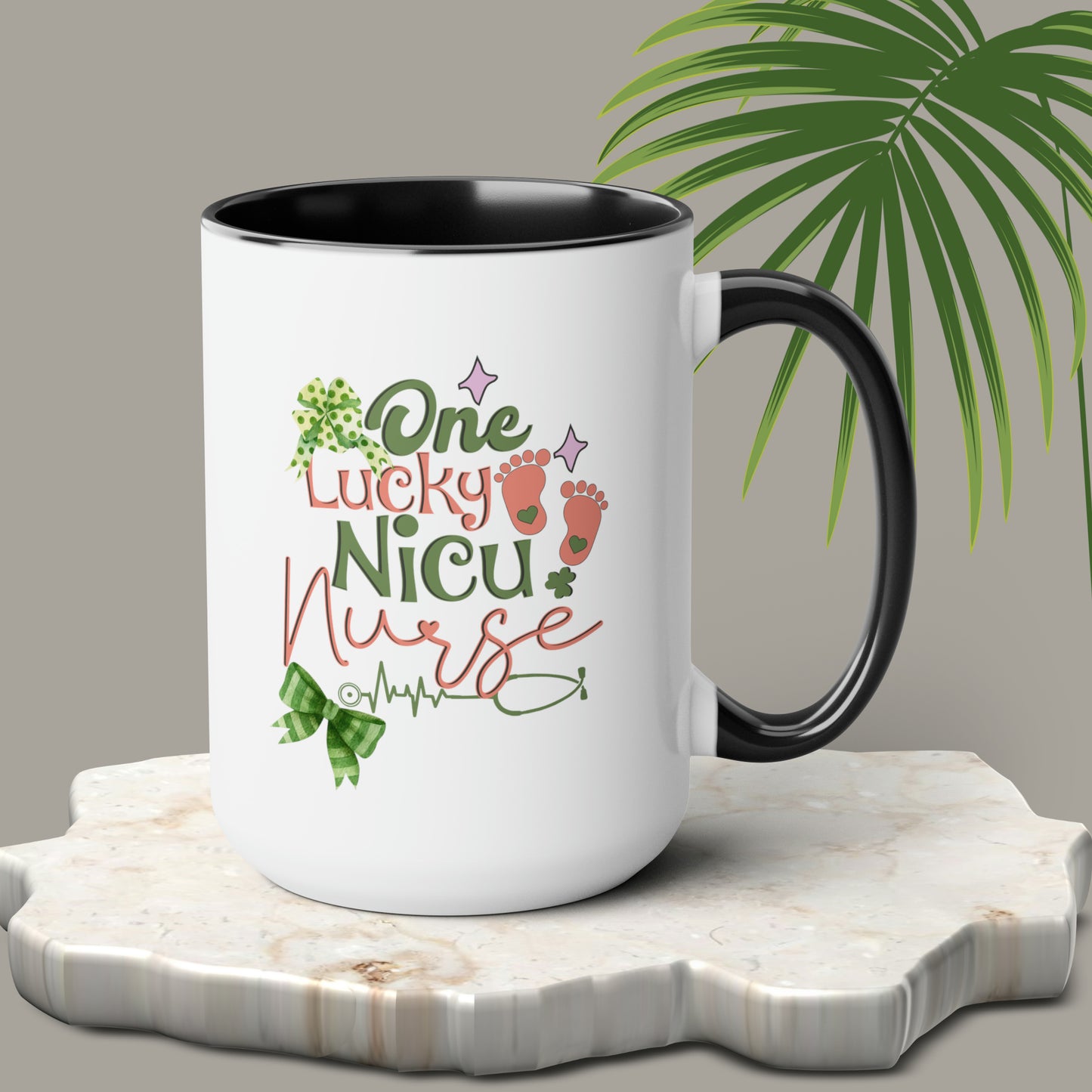 St Patrick's Day two-Tone Coffee Mugs, 15oz