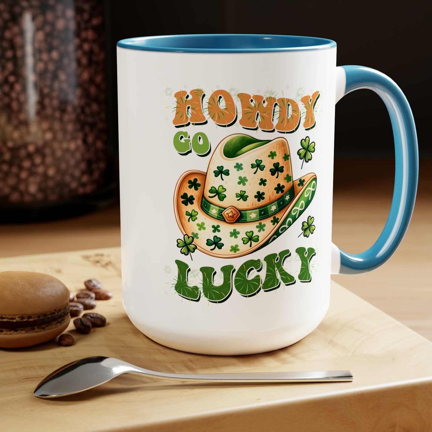 St Patrick's Day two-Tone Coffee Mugs, 15oz