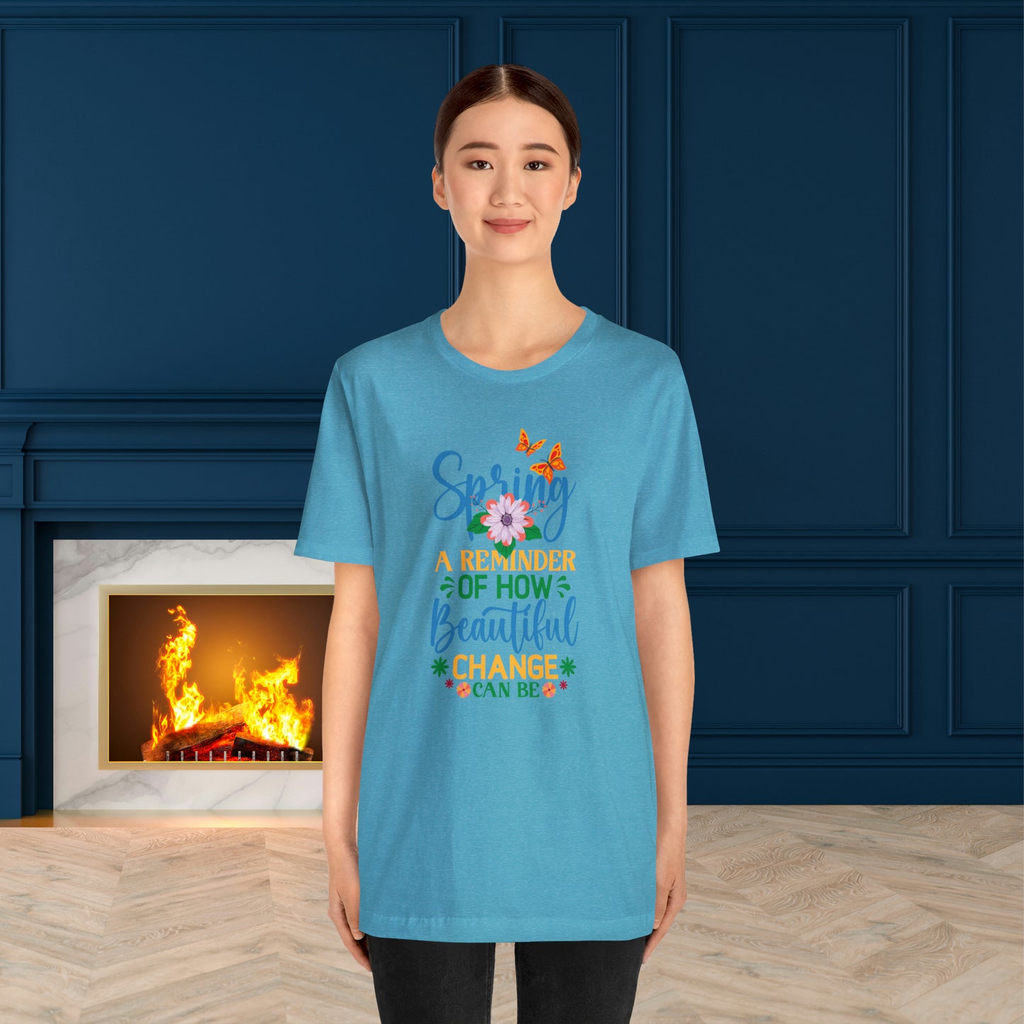 Spring Beautiful Change Unisex T-shirt, Spring Trendy Shirt.