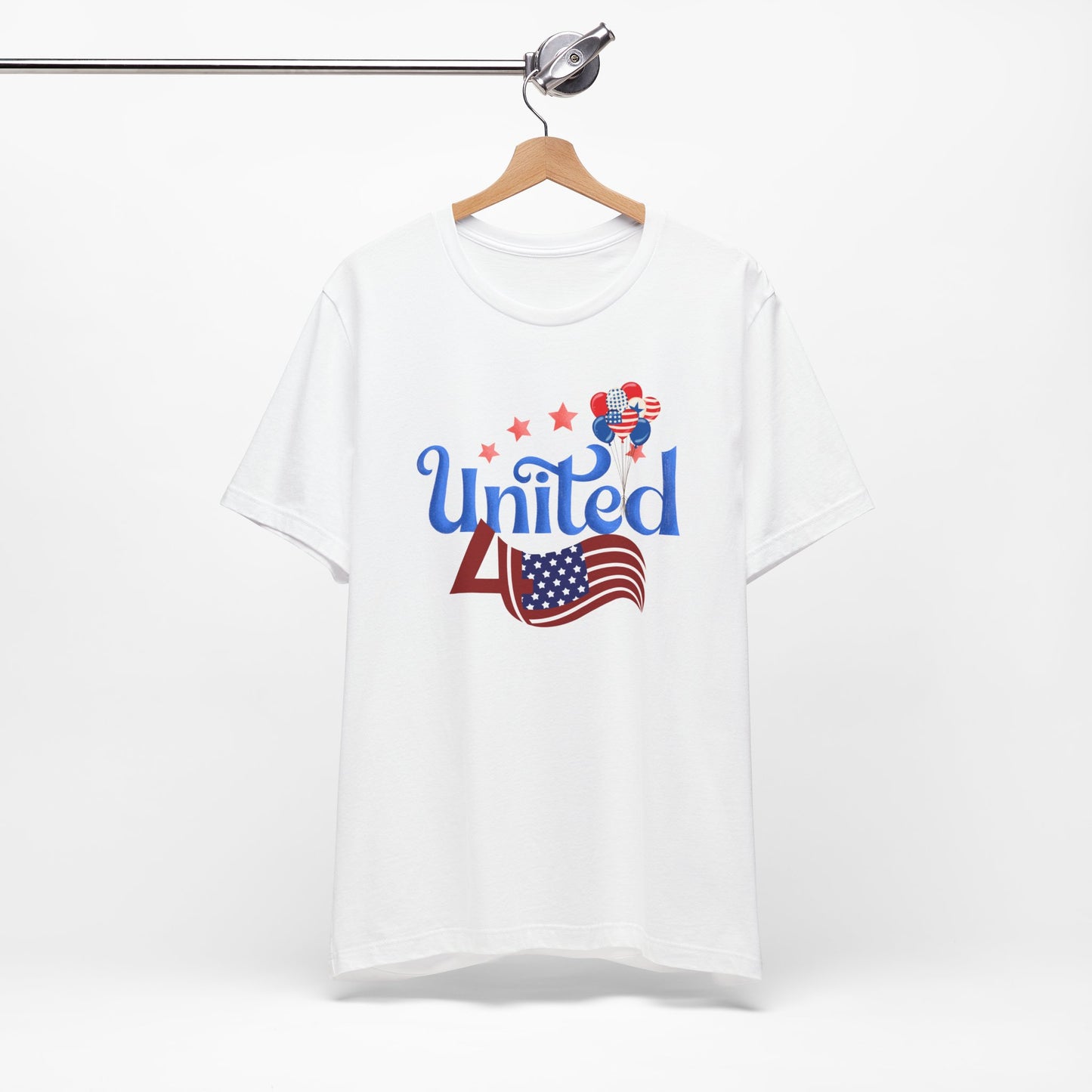 4th Of July T-shirt, United Fourth of July T-Shirt, Fourth of July Unisex Jersey Short Sleeve Tee.