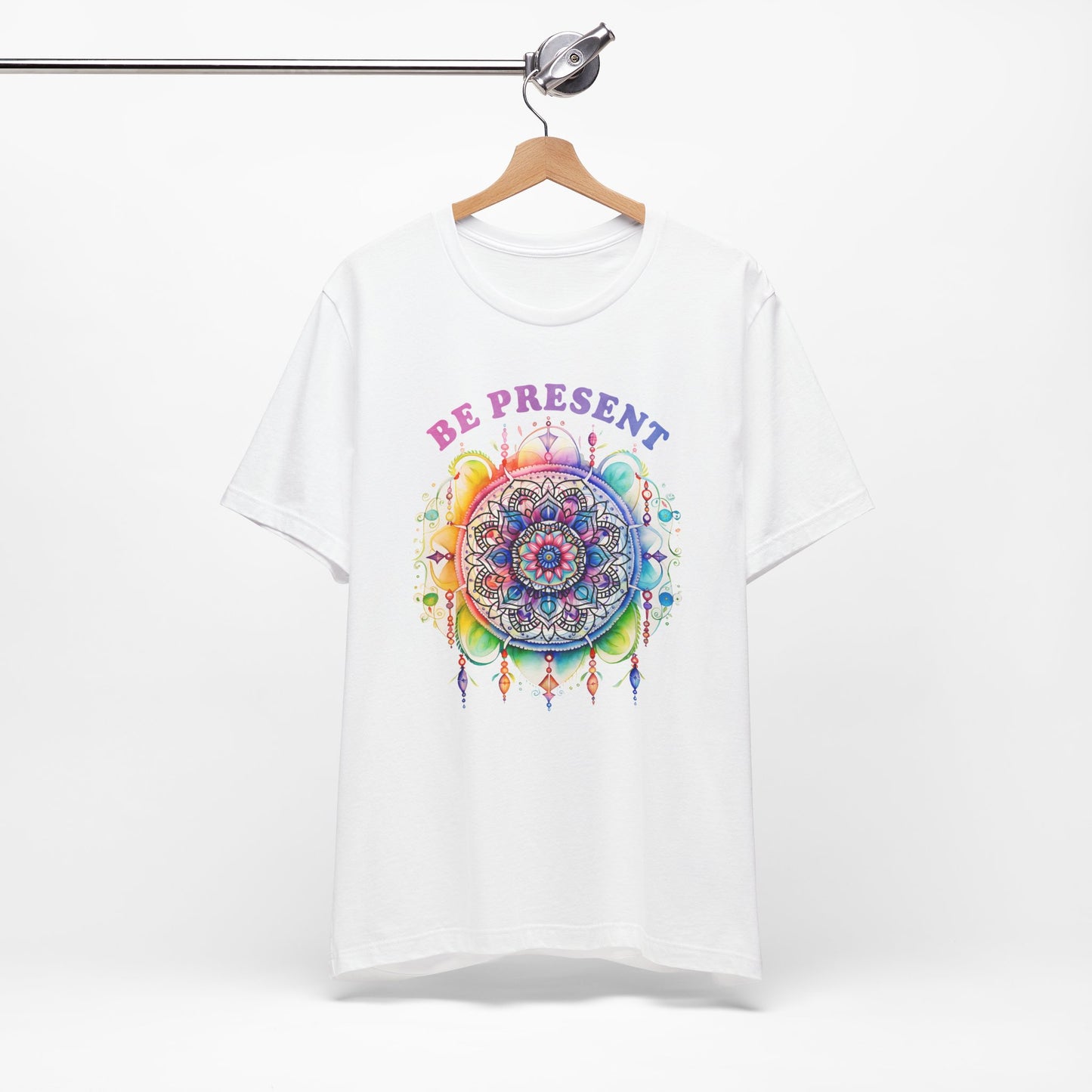 Be Present Yoga T-Shirt, Cute Yoga workout Shirt, Yoga lovers T-shirt, Yoga Instructor Gift, Gym shirt, Gift For Yoga lover, Gift For Yogi.