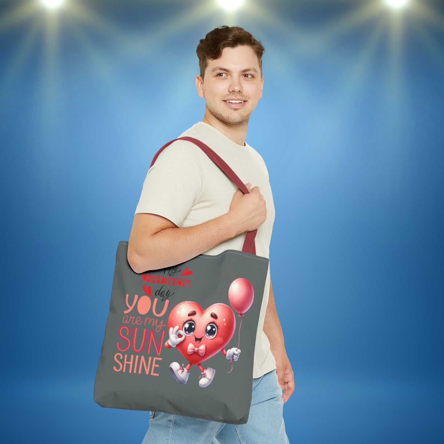 Happy Valentines Day Tote Bag