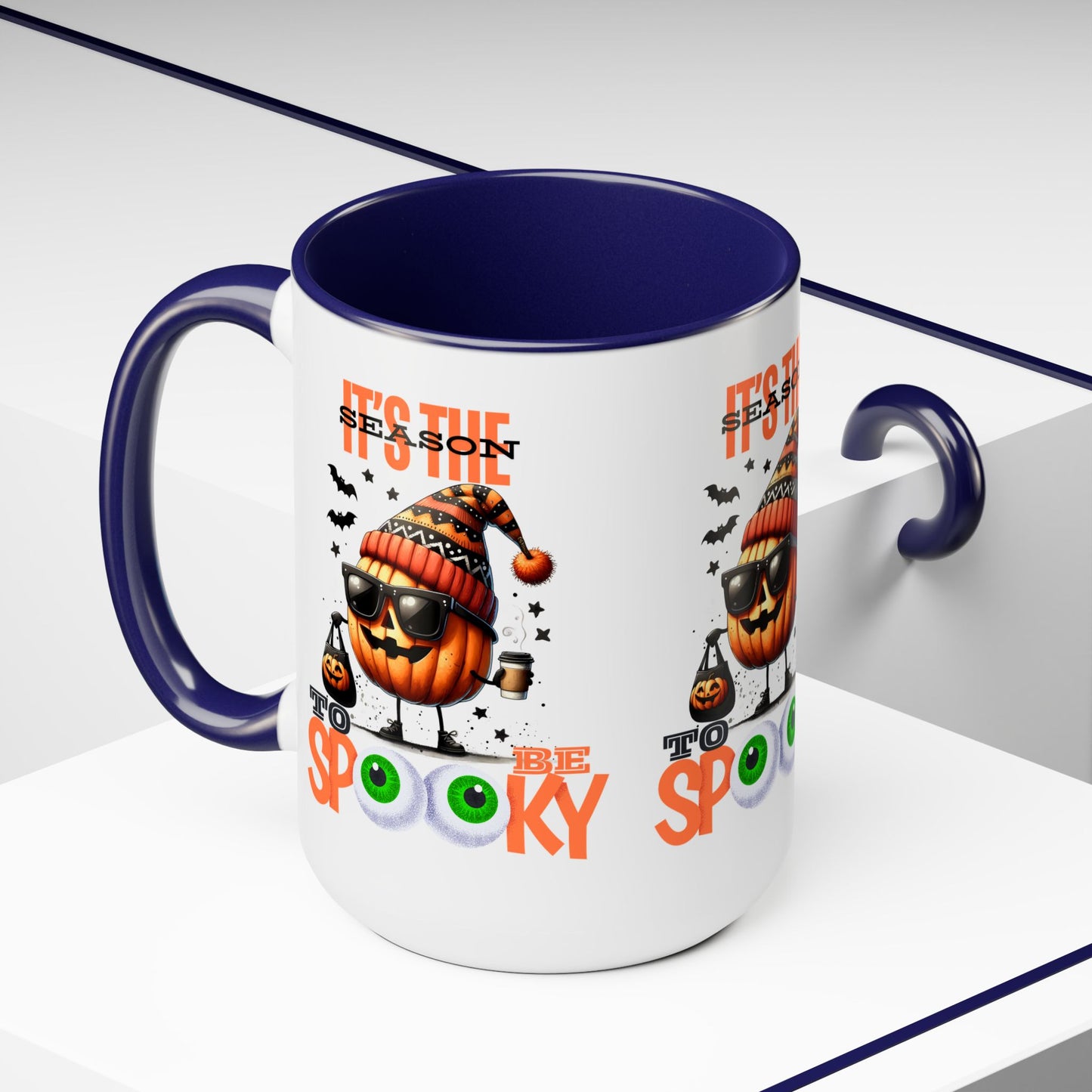 It's The Season To Be Spooky Halloween Coffee Mug,  Let's Go Halloween Coffee Mug, Trick or Treat Halloween Coffee Mug, Cute Skeleton Coffee Mug, Spooky Season Halloween Coffee Mug.