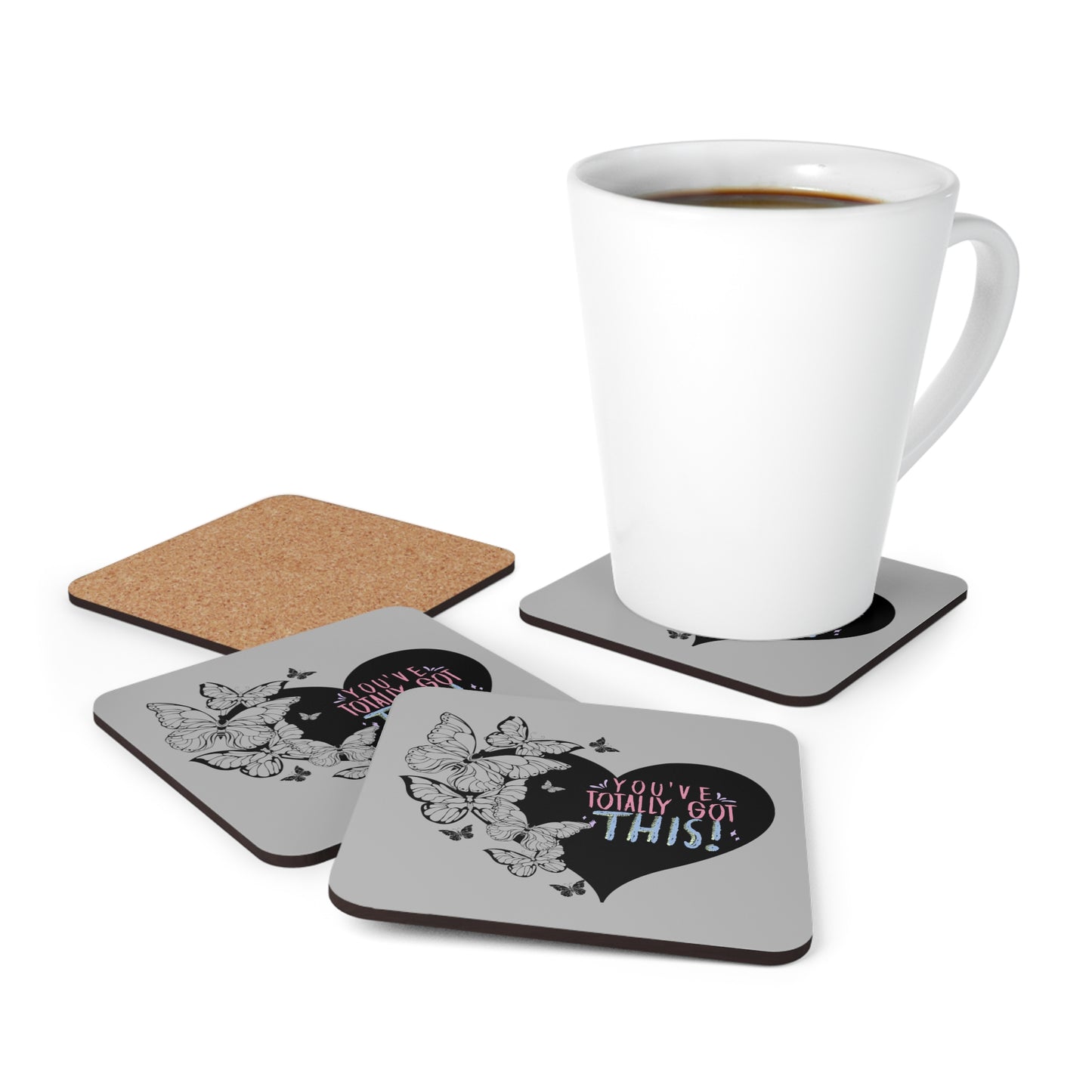 Corkwood Coaster Set