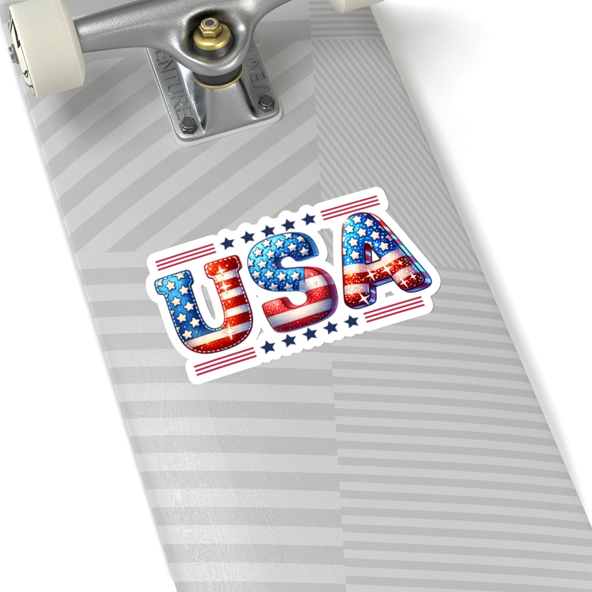 Happy 4th Of July Kiss-Cut Stickers, America, Flag, Peace Love America. Proud To Be An American, Red White Blue stickers. USA Stickers.