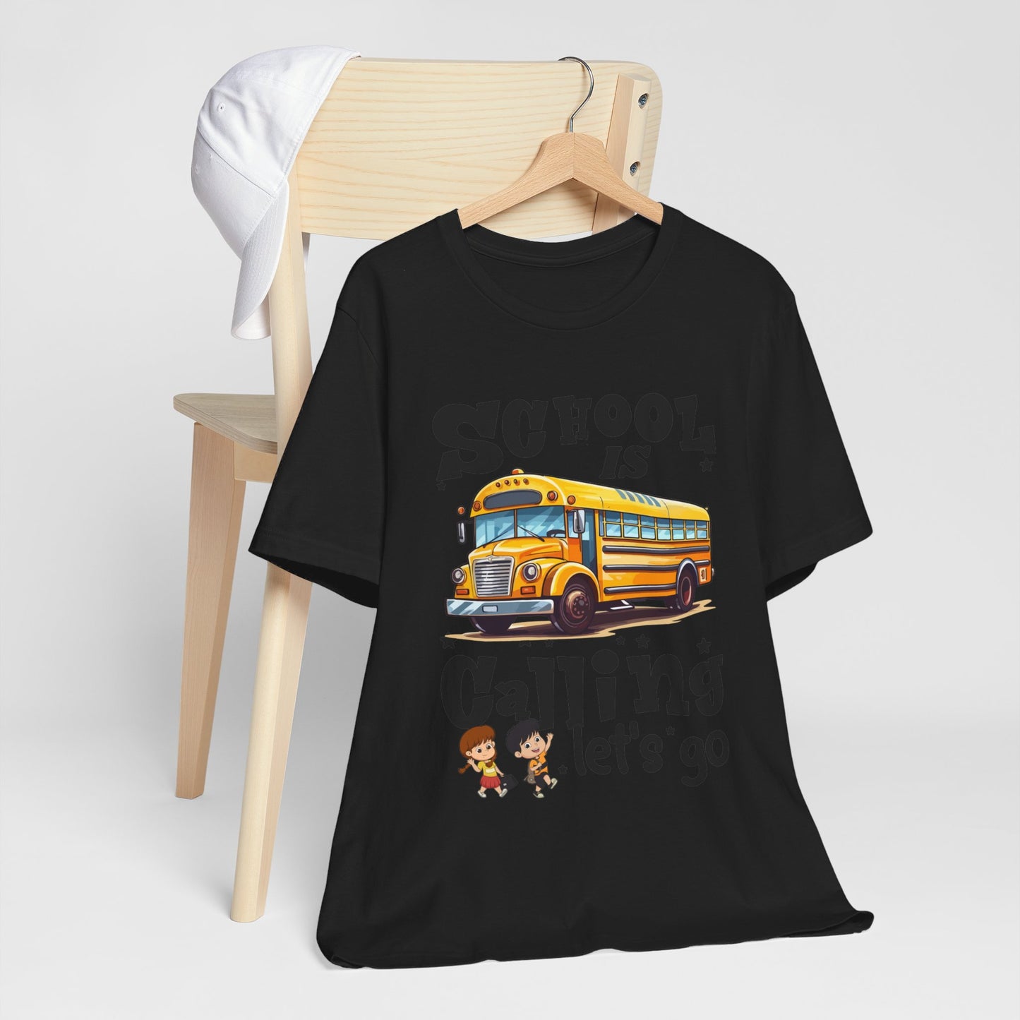 School Is calling T-shirt, First Day Of School T-Shirt, Teacher Back To school unisex jersey short sleeve.First Day Vibes T-Shirt.