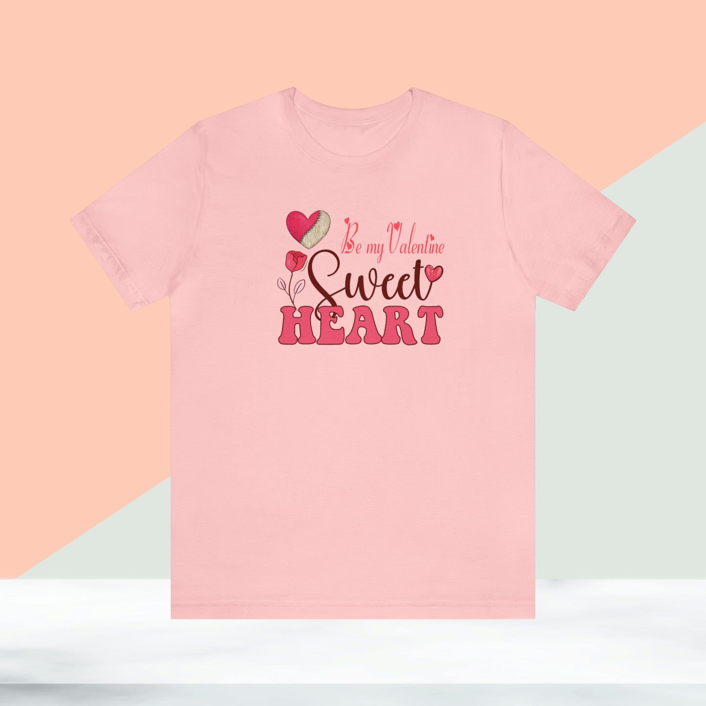 Happy valentines day Unisex Jersey Short Sleeve Tee