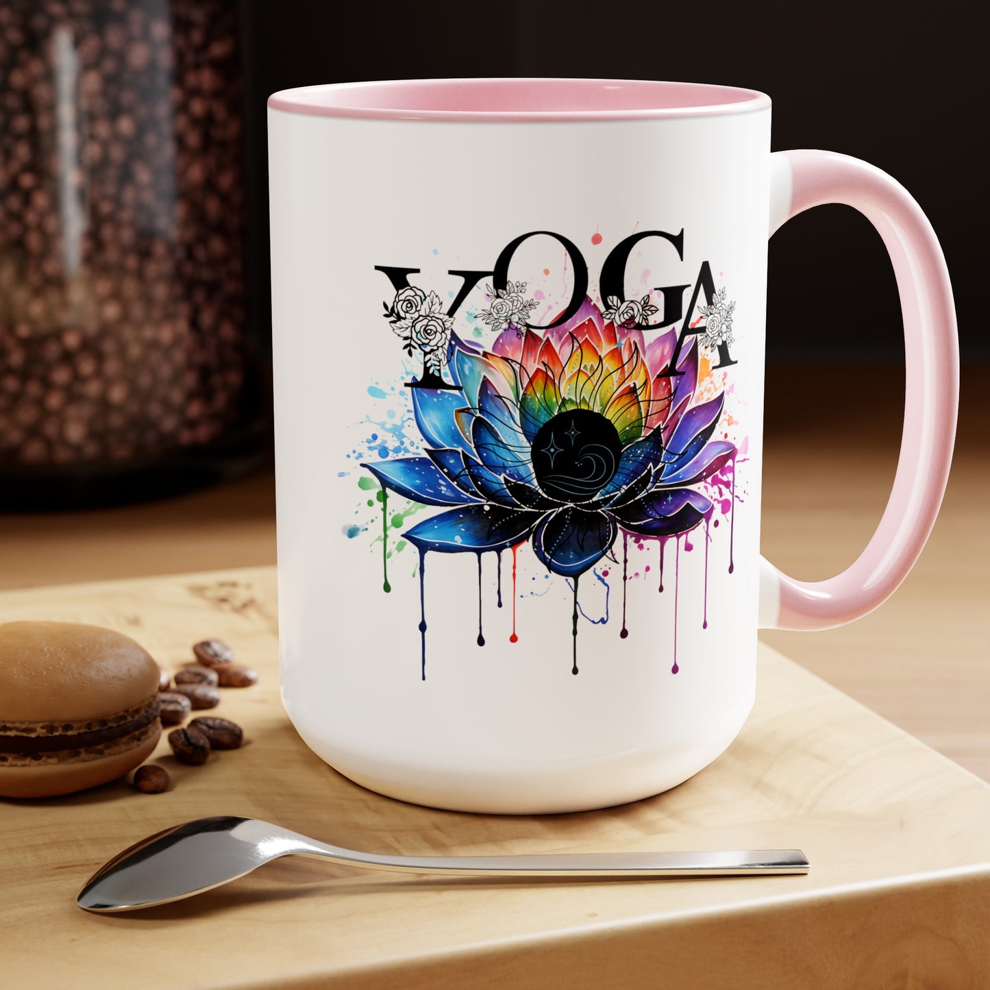 Yoga Coffee Mug, Cute Yoga Coffee Mug, Yoga lovers Coffee Mug, Yoga Instructor Gift, Gift For Yoga lover, Gift For Yogi.