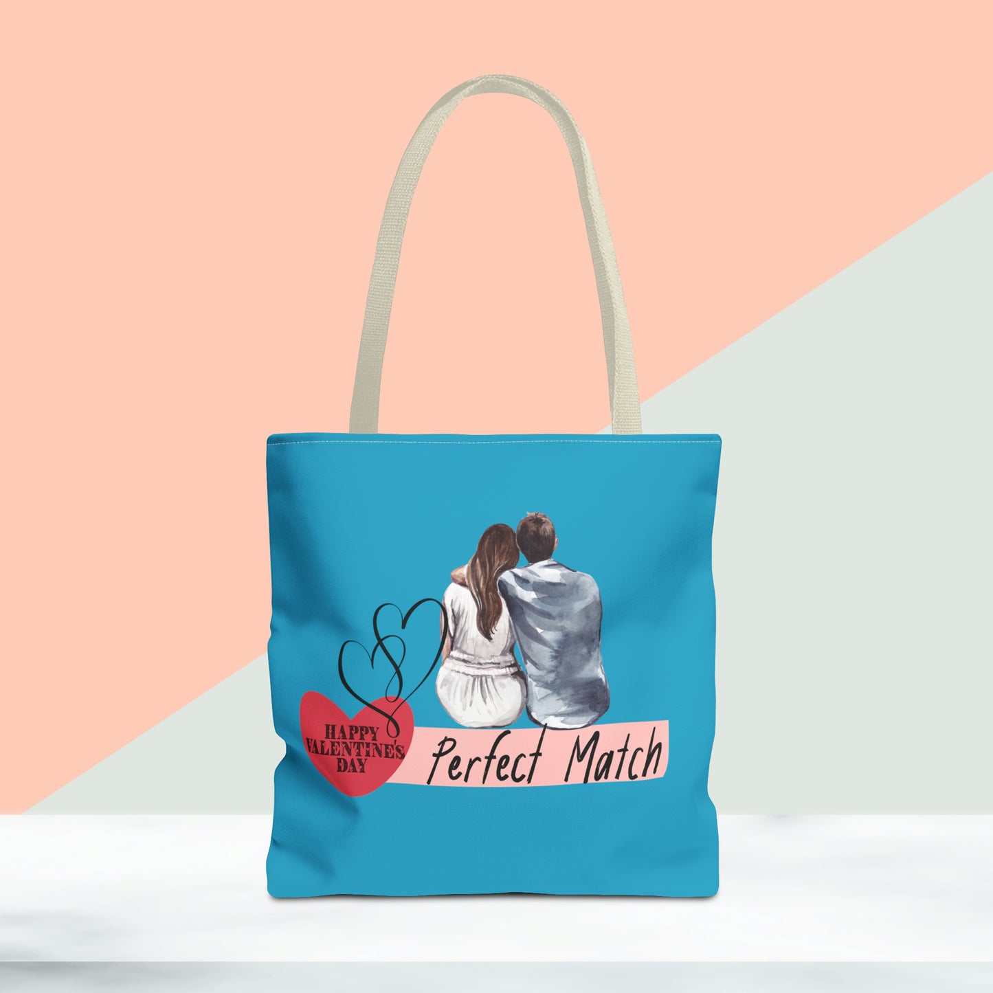 Happy Valentines Day Tote Bag