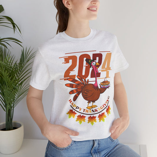 Thanksgiving T-shirt, Happy thanksgiving 2024 T-shirt, Thanksgiving Gift,Turkey Shirt, Family Thanksgiving, Holiday Outfit.