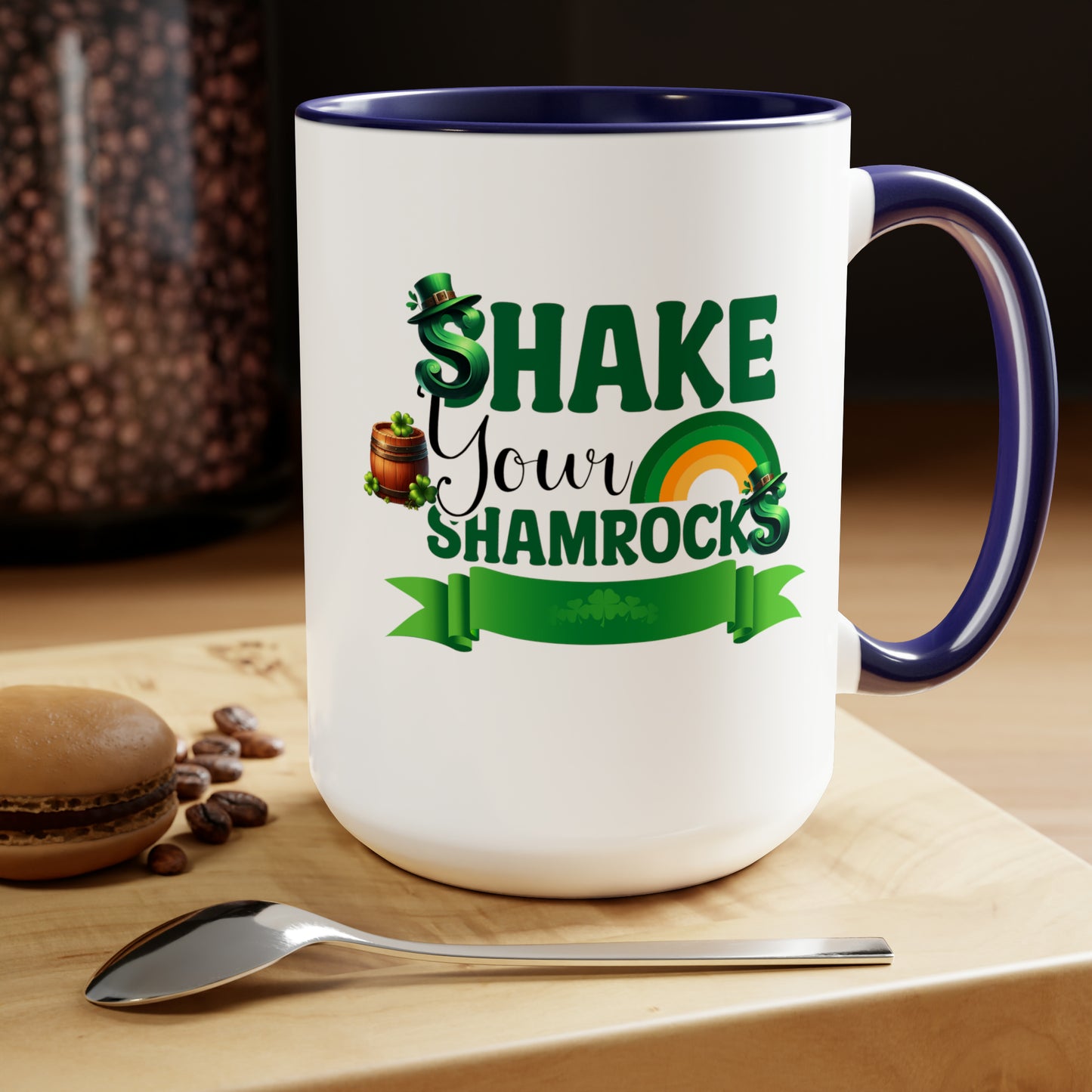 St Patrick's Day two-Tone Coffee Mugs, 15oz