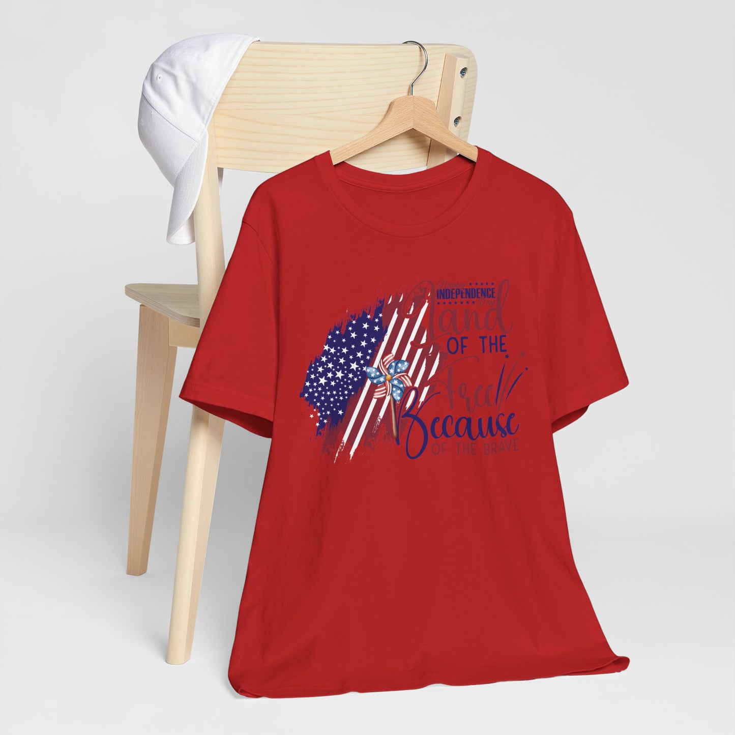 4th of July T-shirt, Happy Independence DayT-Shirt, Fourth of July unisex jersey short sleeve.