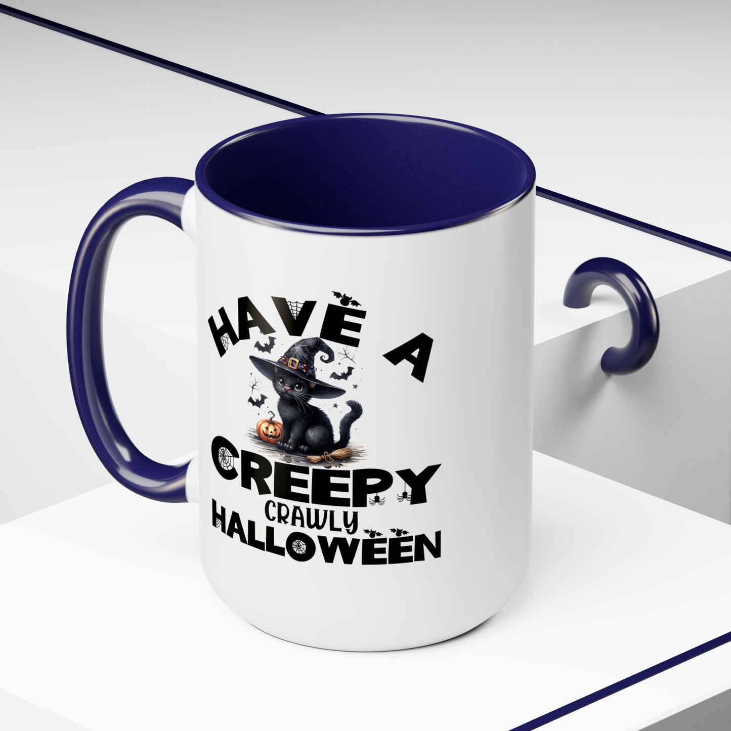 Have A Creepy Crawly Halloween Coffee Mug,  Let's Go Halloween Coffee Mug, Trick or Treat Halloween Coffee Mug, Cute Skeleton Coffee Mug, Spooky Season Halloween Coffee Mug.