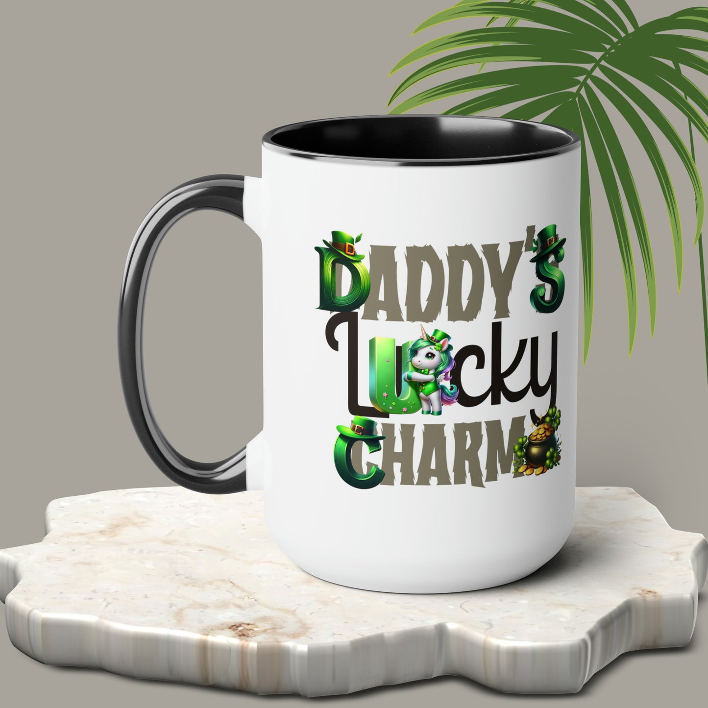 St Patrick's Day two-Tone Coffee Mugs, 15oz