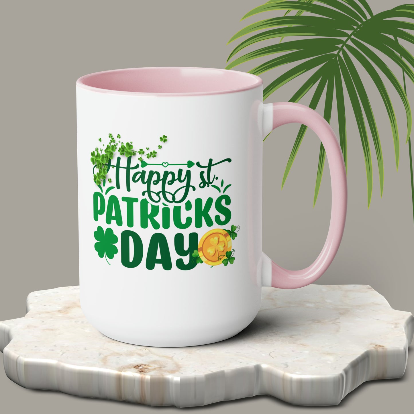 St Patrick's Day two-Tone Coffee Mugs, 15oz