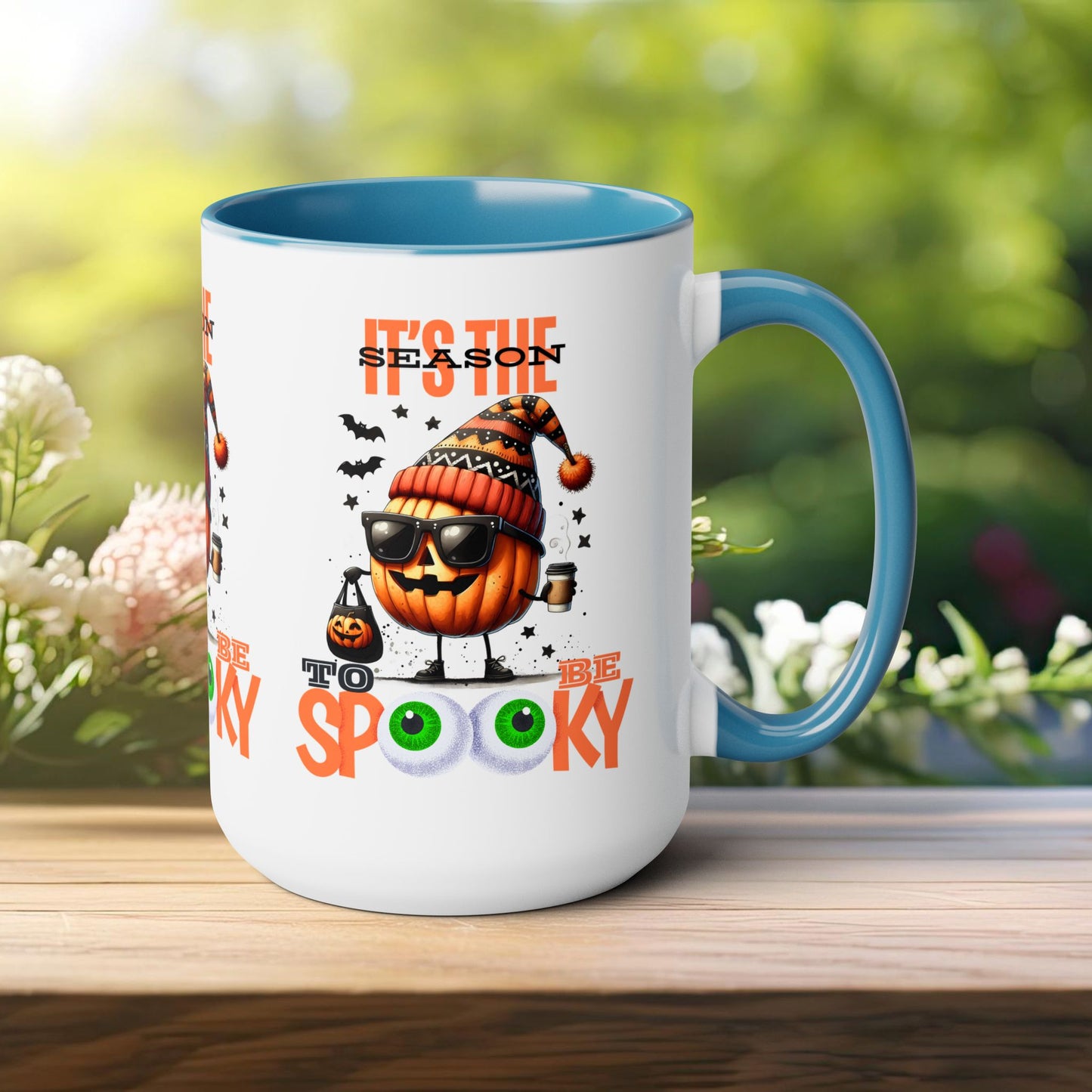 It's The Season To Be Spooky Halloween Coffee Mug,  Let's Go Halloween Coffee Mug, Trick or Treat Halloween Coffee Mug, Cute Skeleton Coffee Mug, Spooky Season Halloween Coffee Mug.