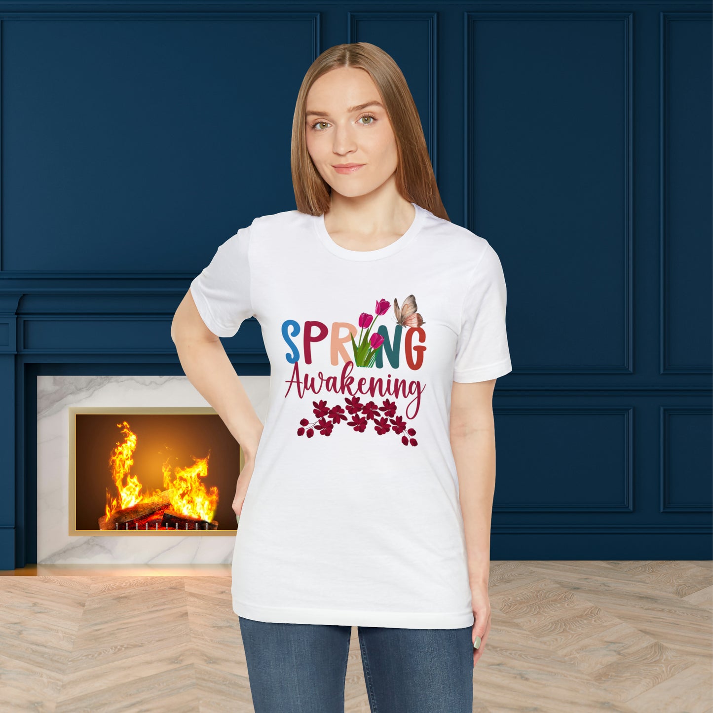 Spring Awakening Unisex T-shirt, Spring Vibes Trendy Shirt.