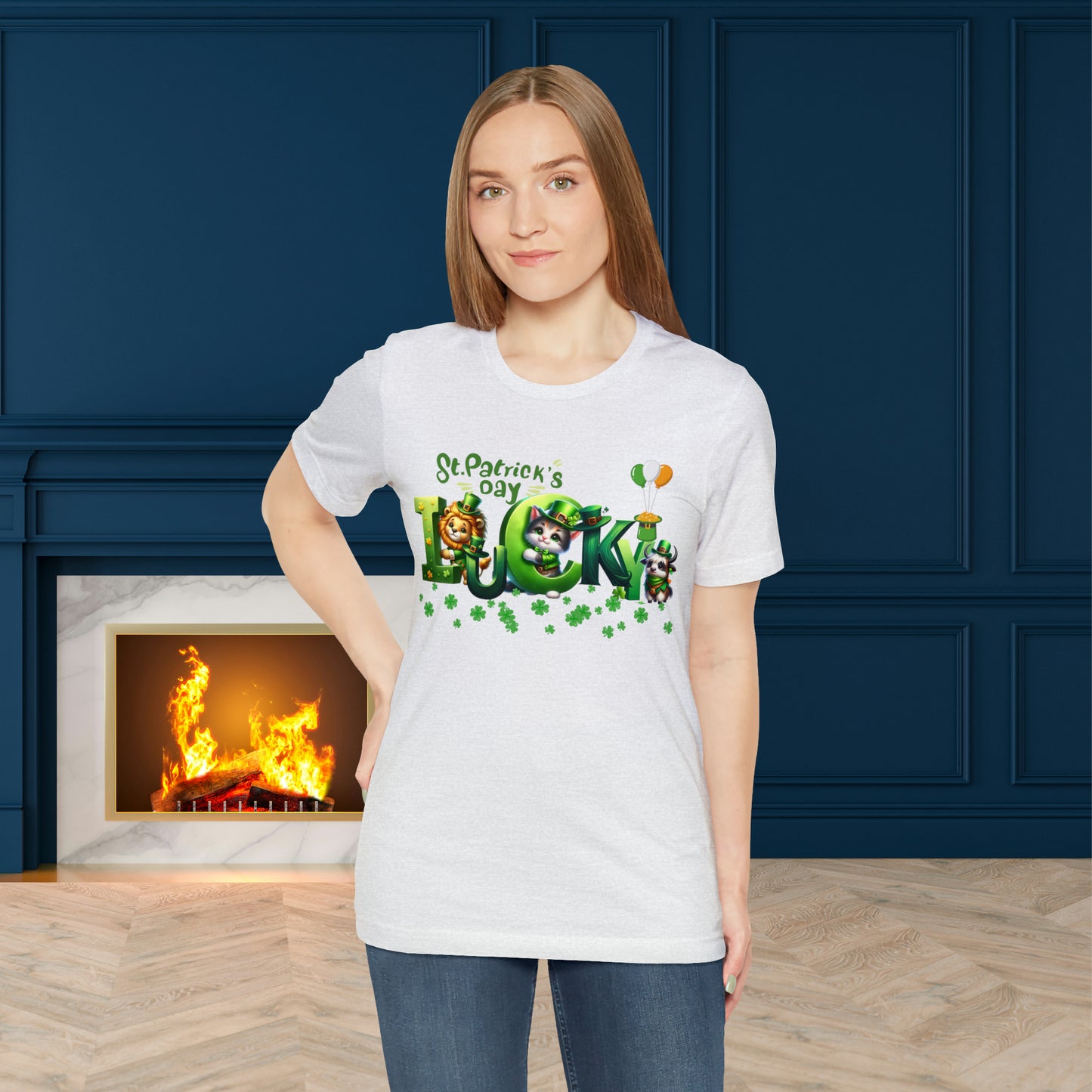 St Patrick's Day Unisex Jersey Short Sleeve Tee