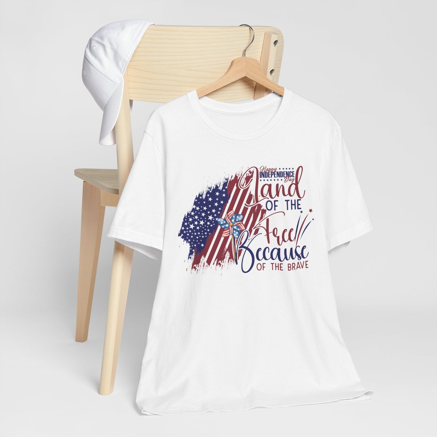 4th of July T-shirt, Happy Independence DayT-Shirt, Fourth of July unisex jersey short sleeve.