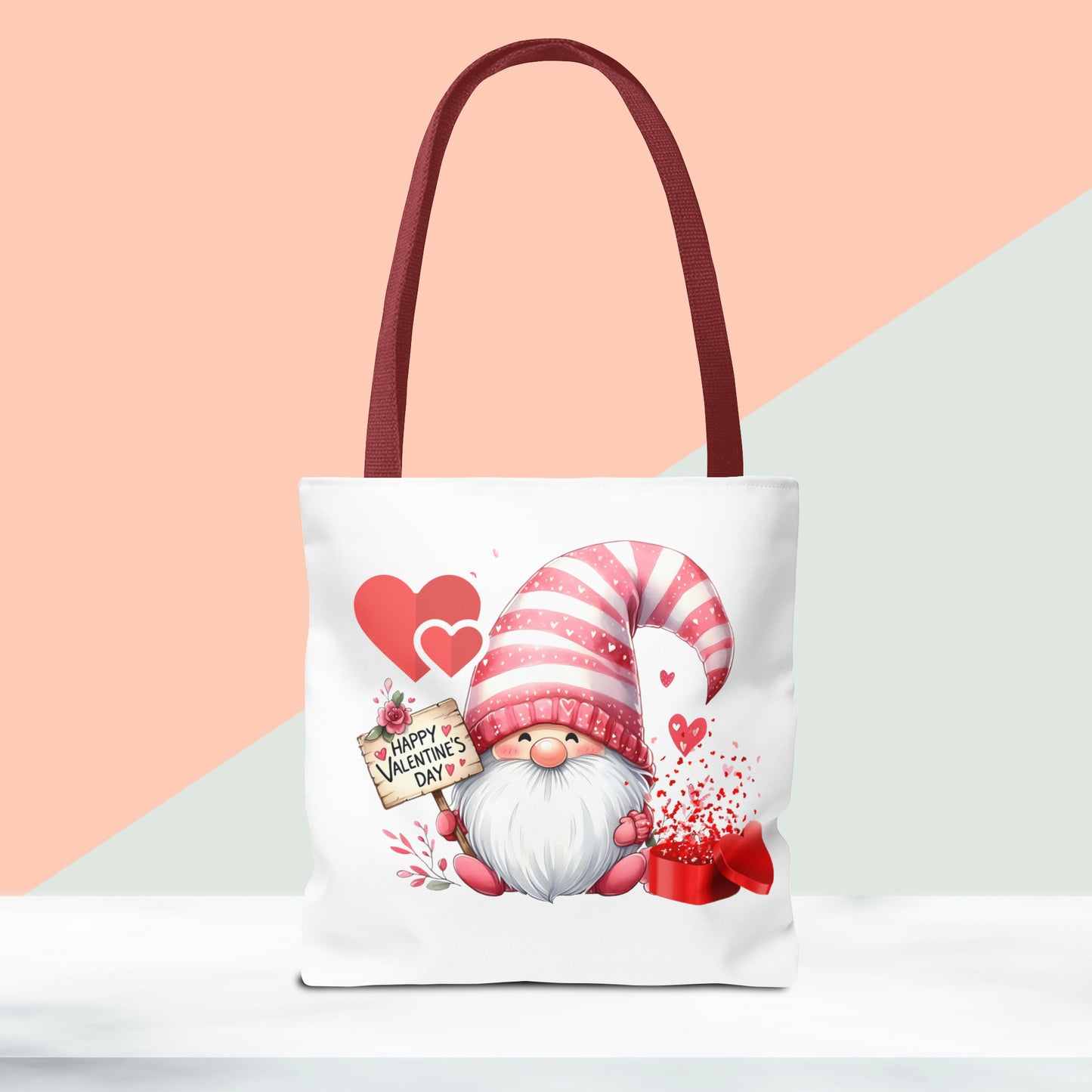 Happy Valentines Day Tote Bag