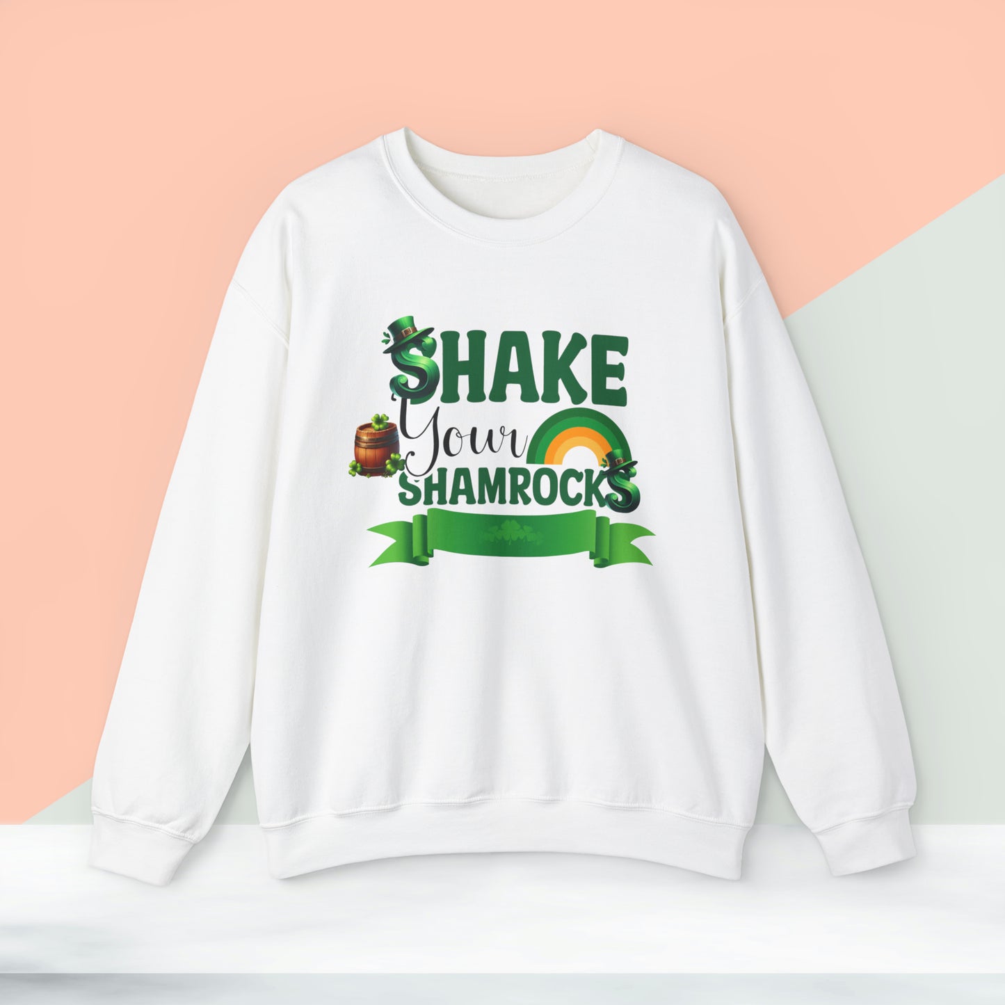 St Patrick's Day Unisex Heavy Blend™ Crewneck Sweatshirt