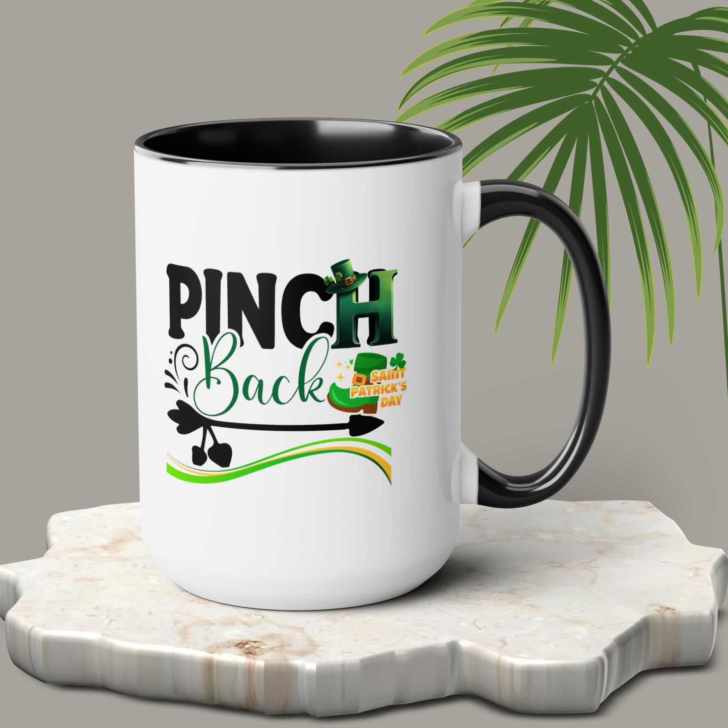 St Patrick's Day two-Tone Coffee Mugs, 15oz