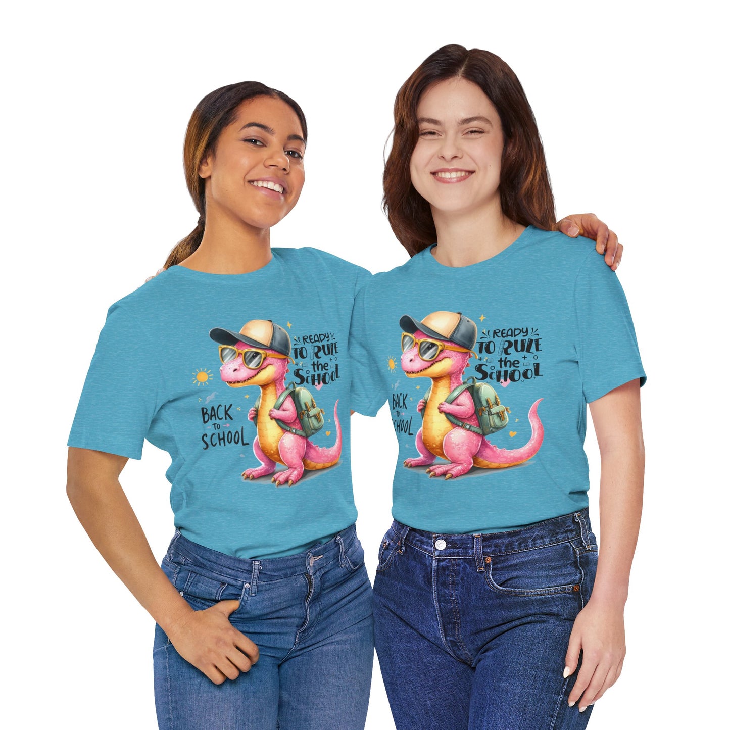 Ready To Rule The School T-shirt, Back To School T-Shirt, Teacher Back To school unisex jersey short sleeve.First Day Vibes T-Shirt.