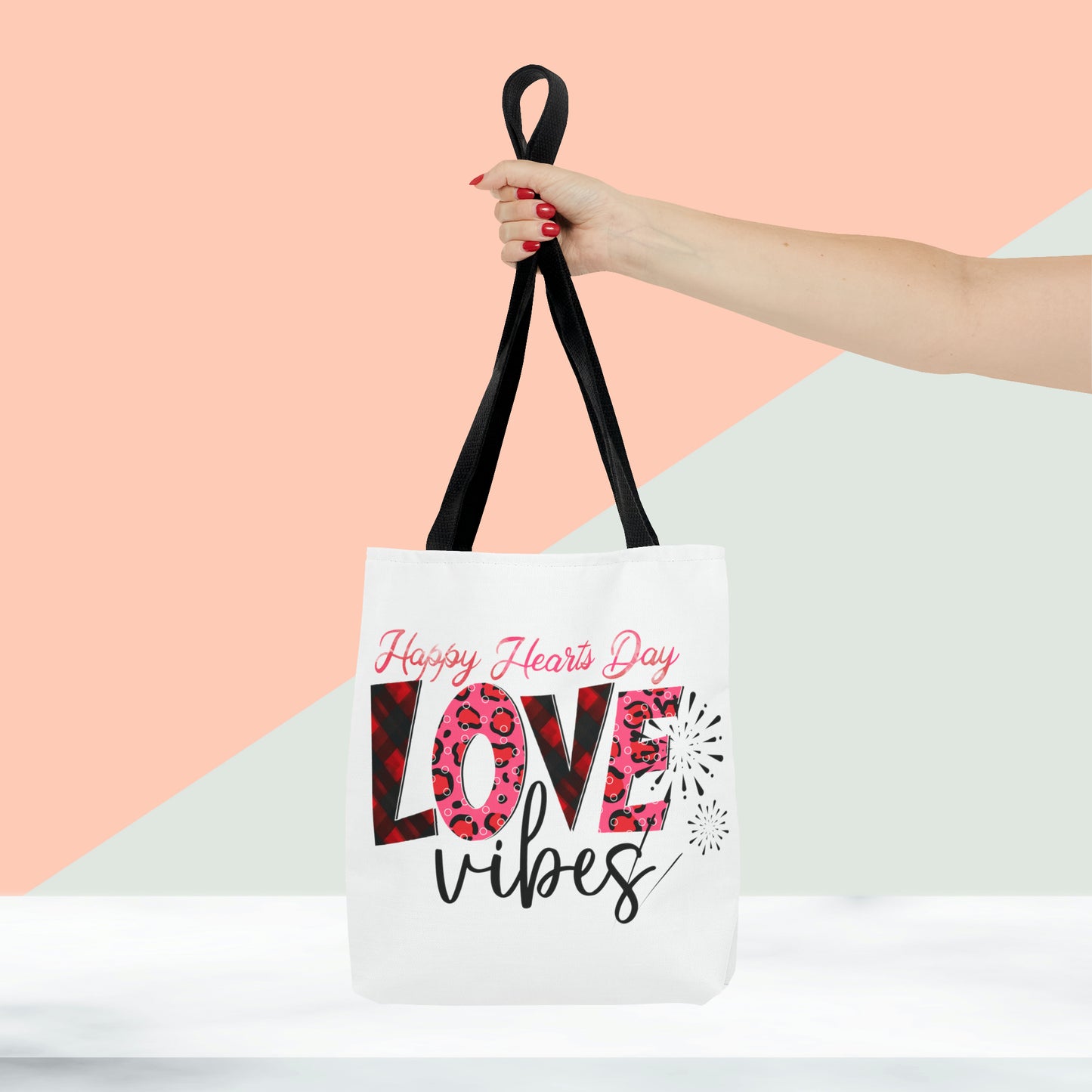 Happy Valentines Day Tote Bag