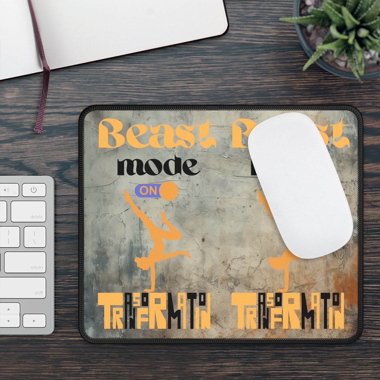 Beast Mode On Yoga Mouse Pad,Unique Gift For Meditation And Yoga Lover, Cute Yoga Mouse Pad, Mindful Yoga Gift, Yoga lover Mouse Pad, Yoga Instructor Gift, Gift For Yoga lovers, Gift For Yogi.