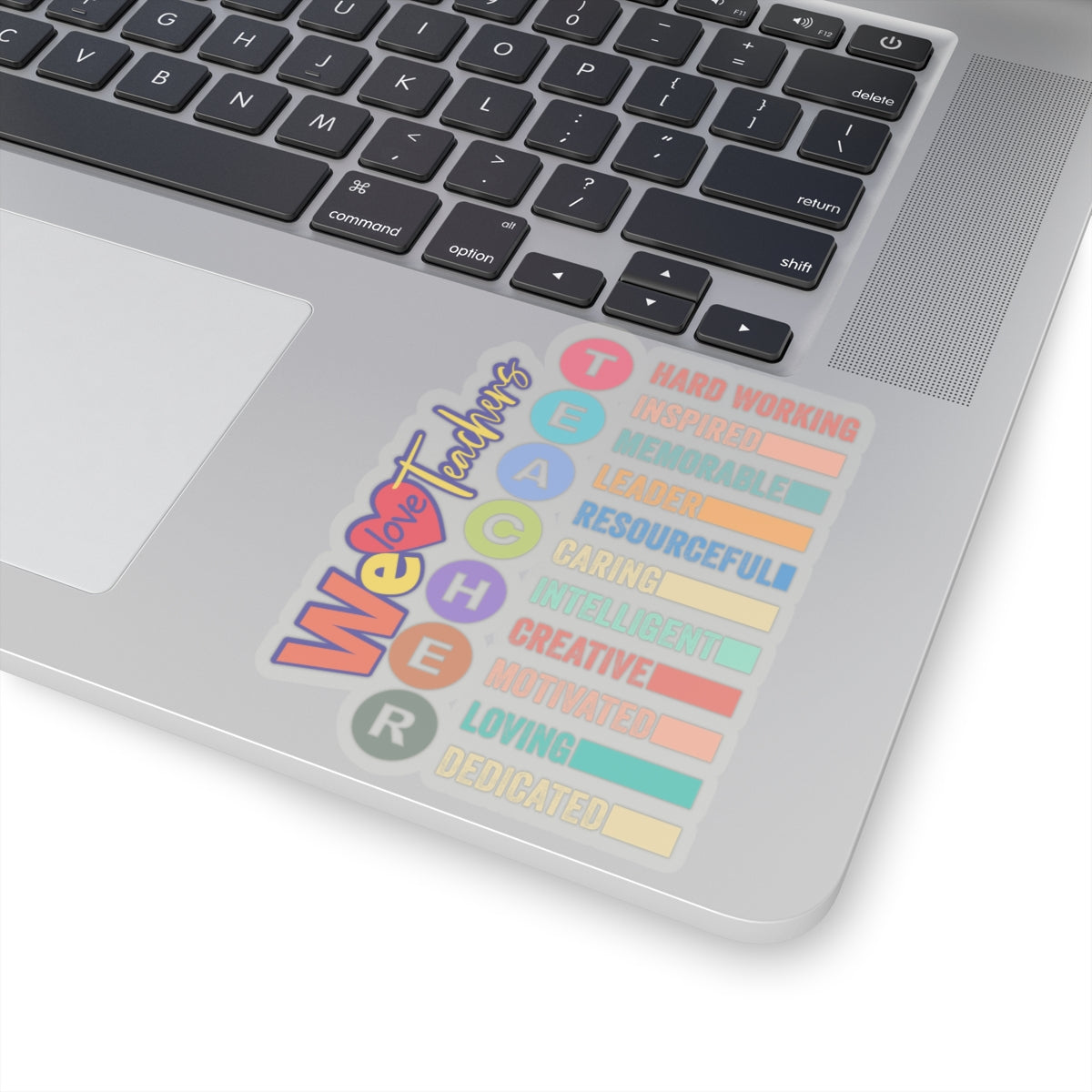 We Love Teachers Back To School Kiss-Cut Stickers, First Grade Squad Kiss-Cut Stickers, Gift for First graders, Ready for School, Back to Learning.