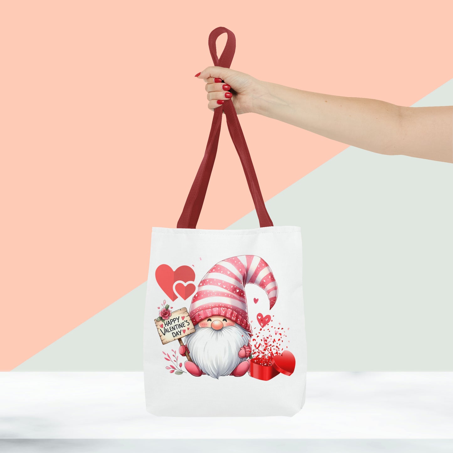 Happy Valentines Day Tote Bag