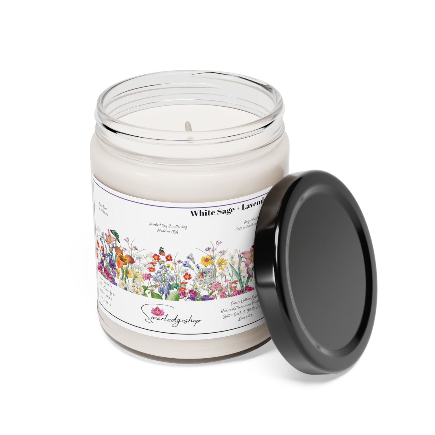 Spring Time  Scented Soy Candle, 9oz