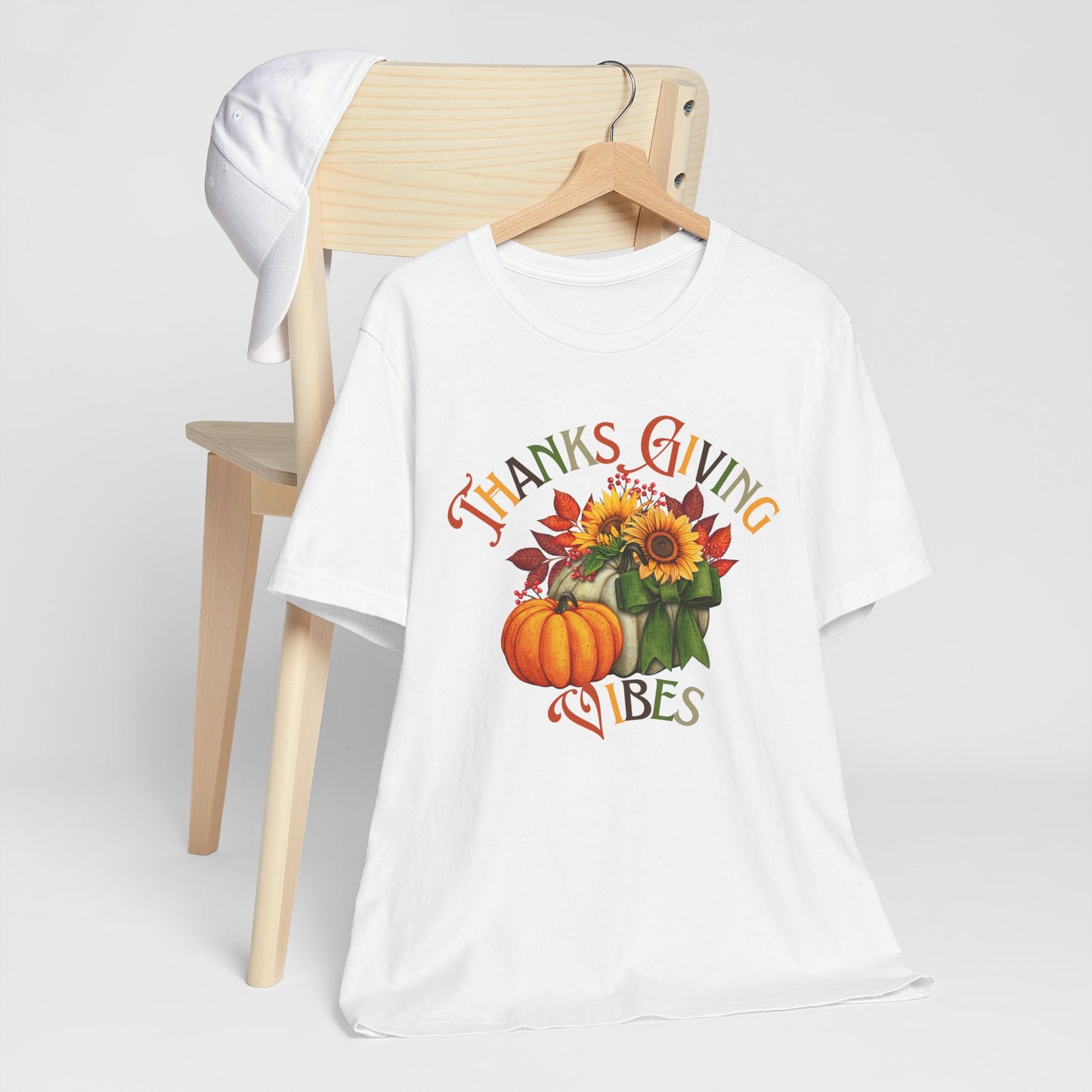 Thanks Giving  Vibes T-shirt, Happy Thanksgiving T-shirt, Happy thanksgiving 2024 T-shirt, Thanksgiving Gift,Turkey Shirt, Family Thanksgiving, Holiday Outfit.