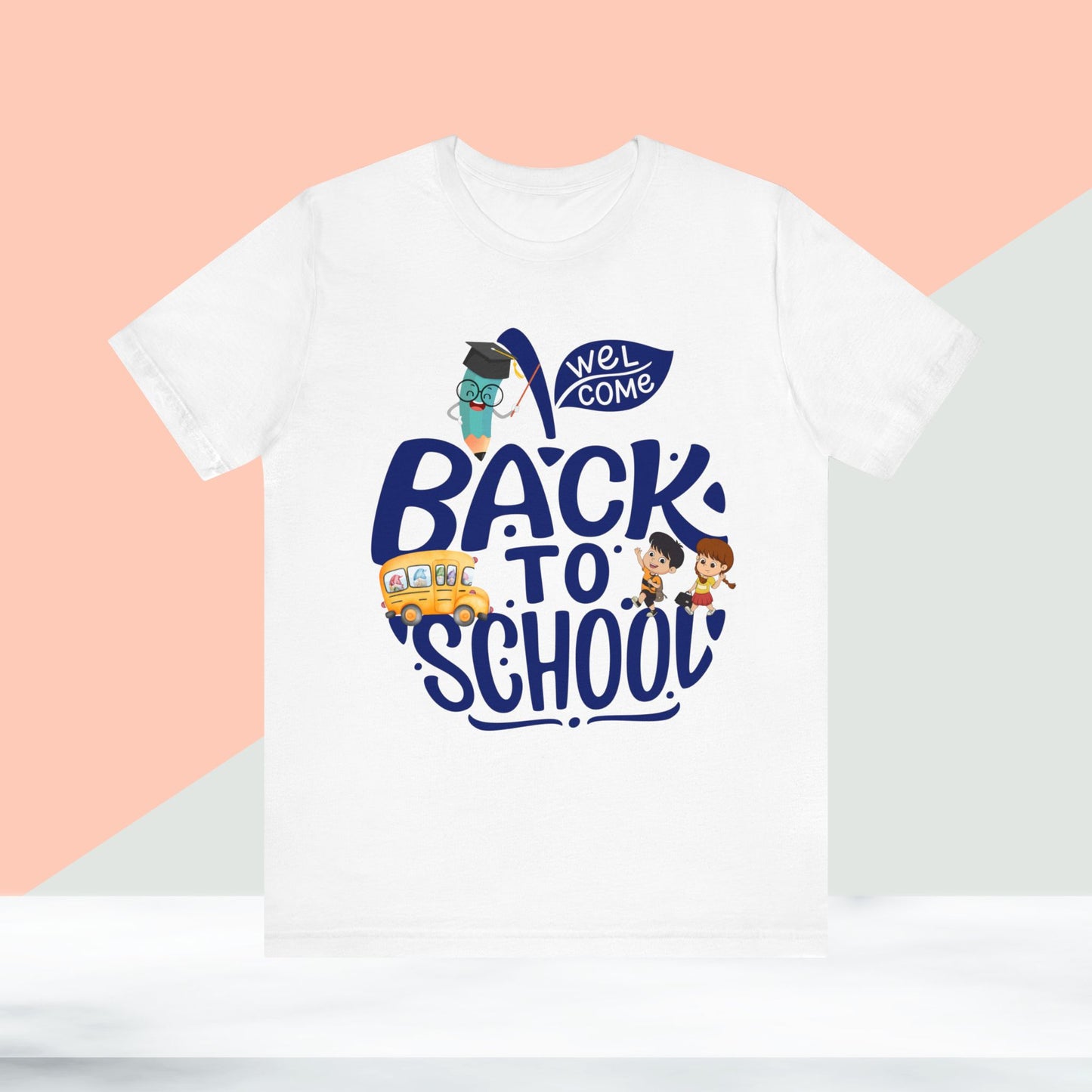 Welcome Back To School T-Shirt, Teacher T-Shirt, Teacher Back To school unisex jersey short sleeve.First Day Vibes T-Shirt.