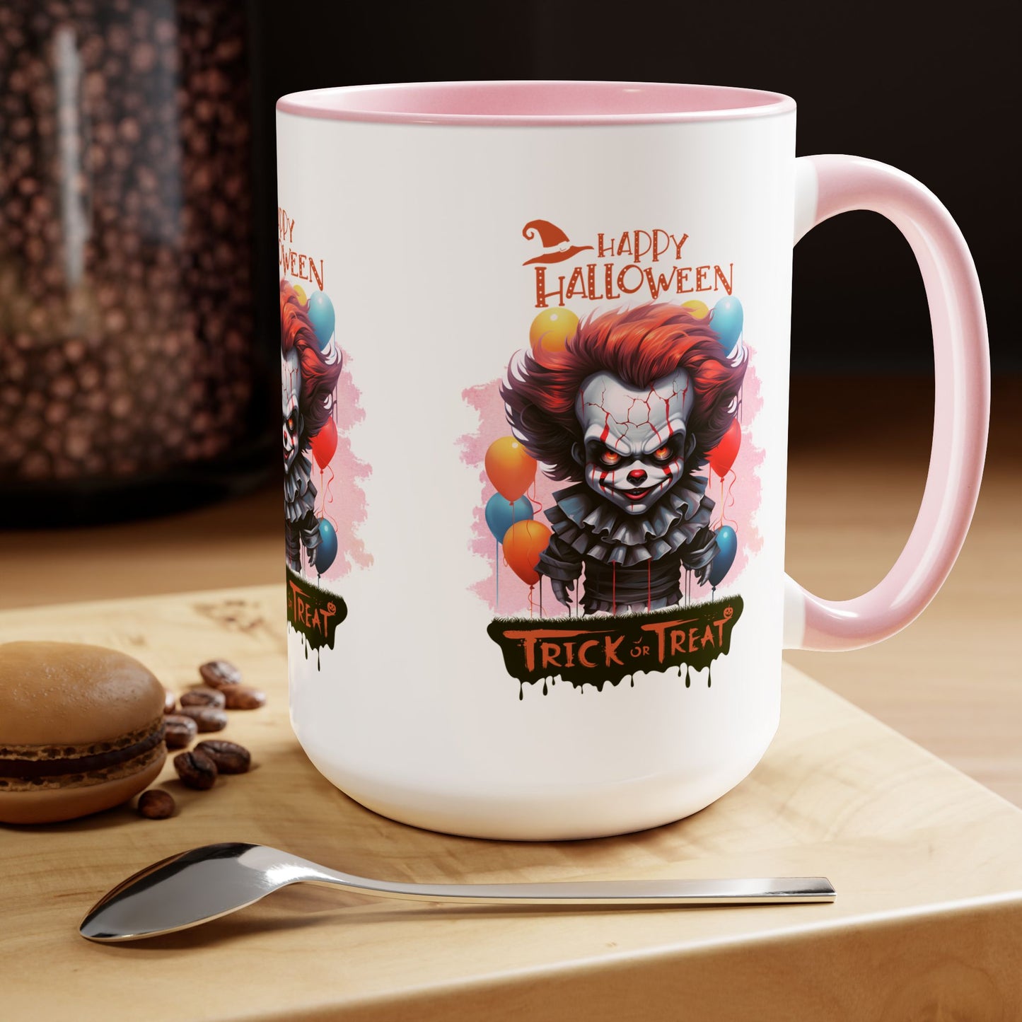 Trick or Treat Halloween Coffee Mug, Happy Halloween Coffee Mug, Ghost Halloween Coffee Mug, Spooky Season Halloween Coffee Mug.