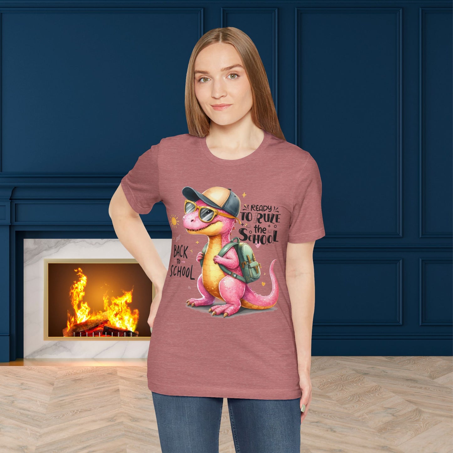 Ready To Rule The School T-shirt, Back To School T-Shirt, Teacher Back To school unisex jersey short sleeve.First Day Vibes T-Shirt.