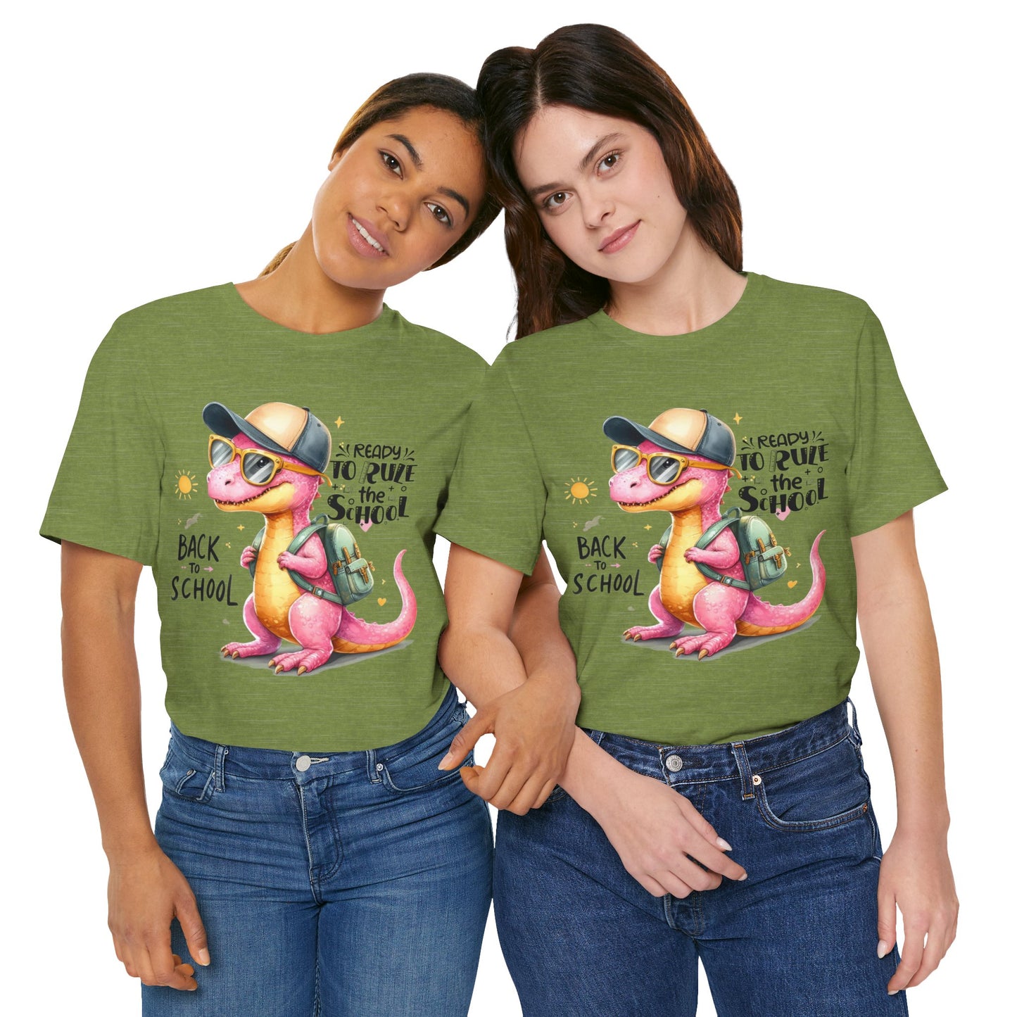 Ready To Rule The School T-shirt, Back To School T-Shirt, Teacher Back To school unisex jersey short sleeve.First Day Vibes T-Shirt.