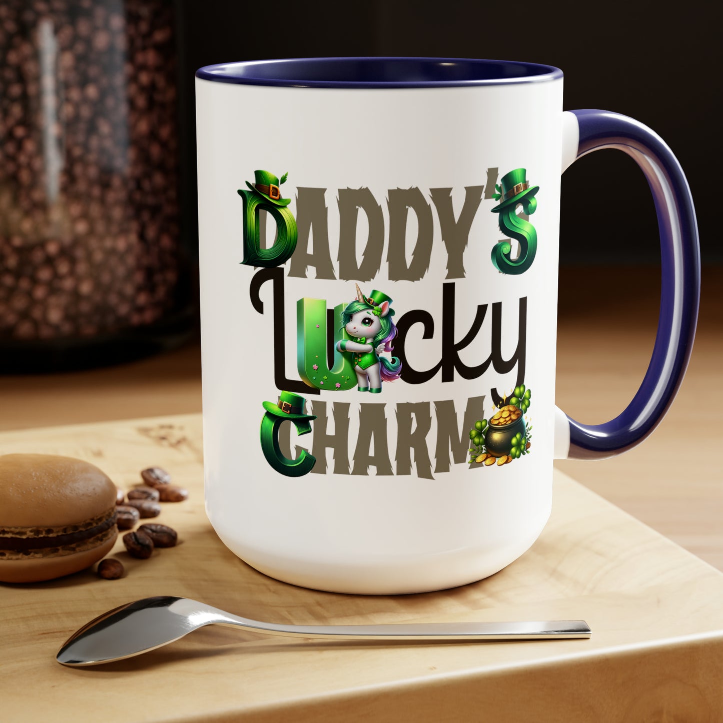 St Patrick's Day two-Tone Coffee Mugs, 15oz