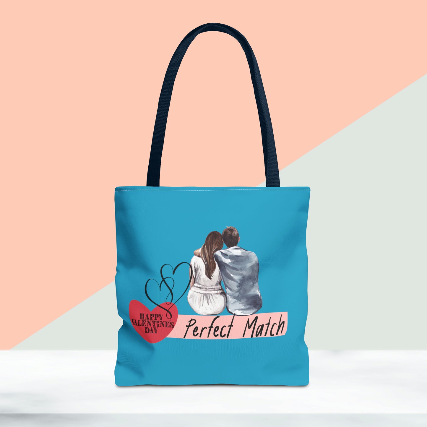 Happy Valentines Day Tote Bag