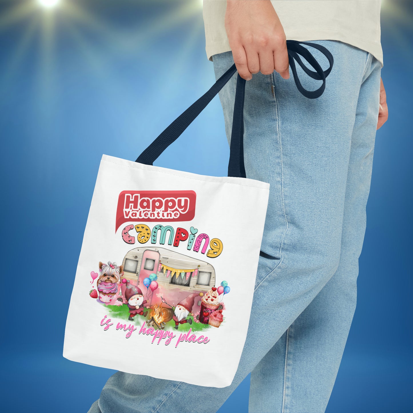 Happy Valentines Day Tote Bag