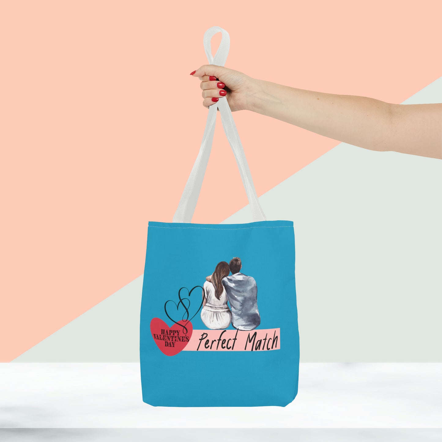 Happy Valentines Day Tote Bag