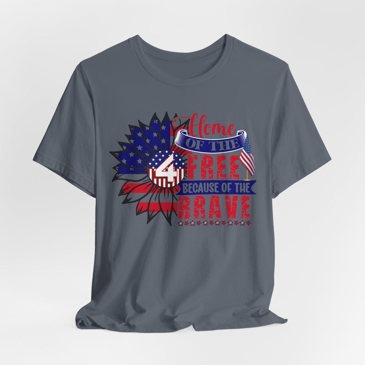 4th of July T-Shirt,  Fourth of July unisex jersey short sleeve.