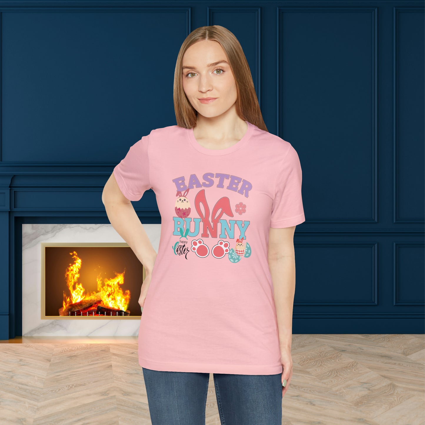 Easter Bunny Unisex Jersey Short Sleeve Tee